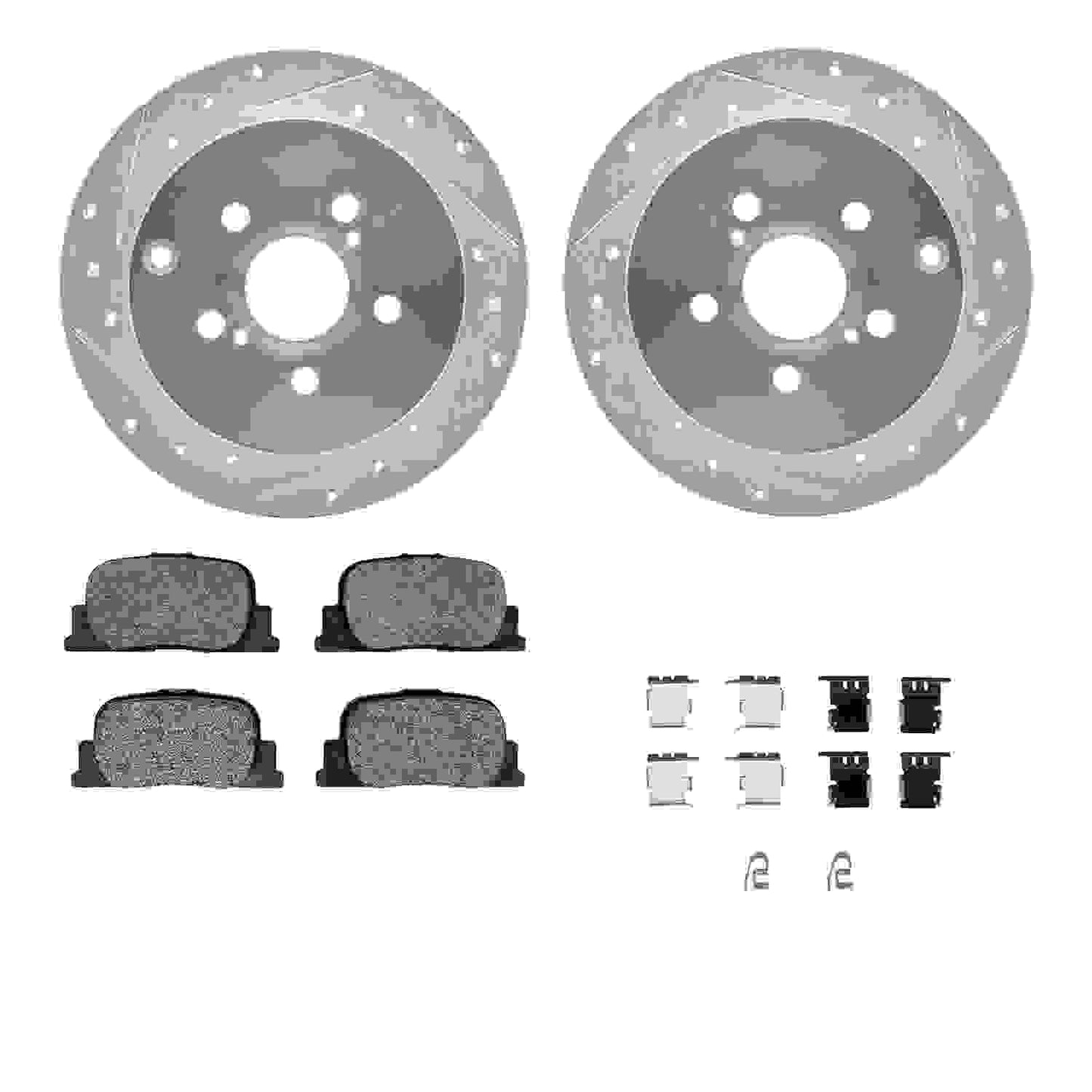 Dynamic Friction Company Disc Brake Kit 7512-76085