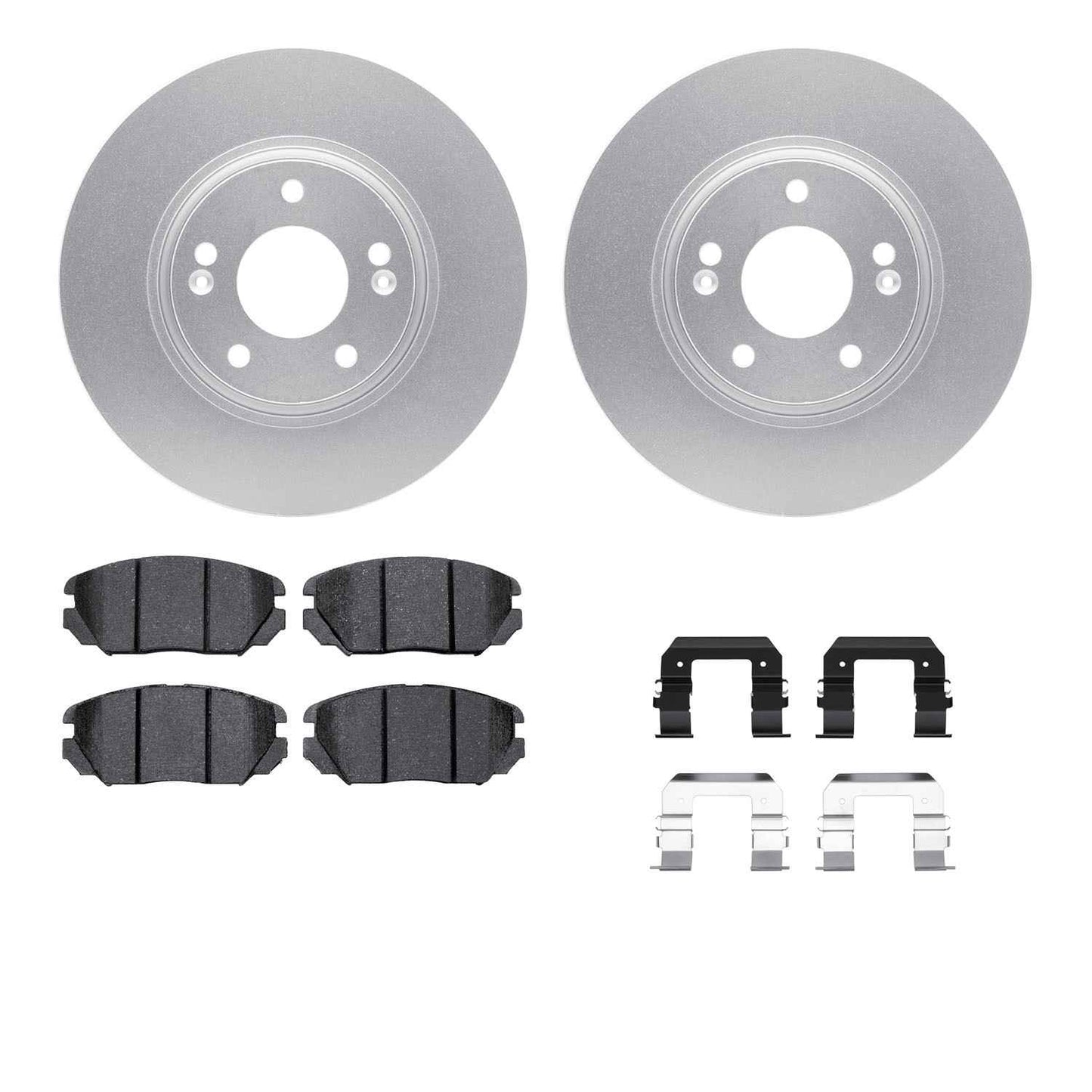 Dynamic Friction Company Disc Brake Kit 7512-76091