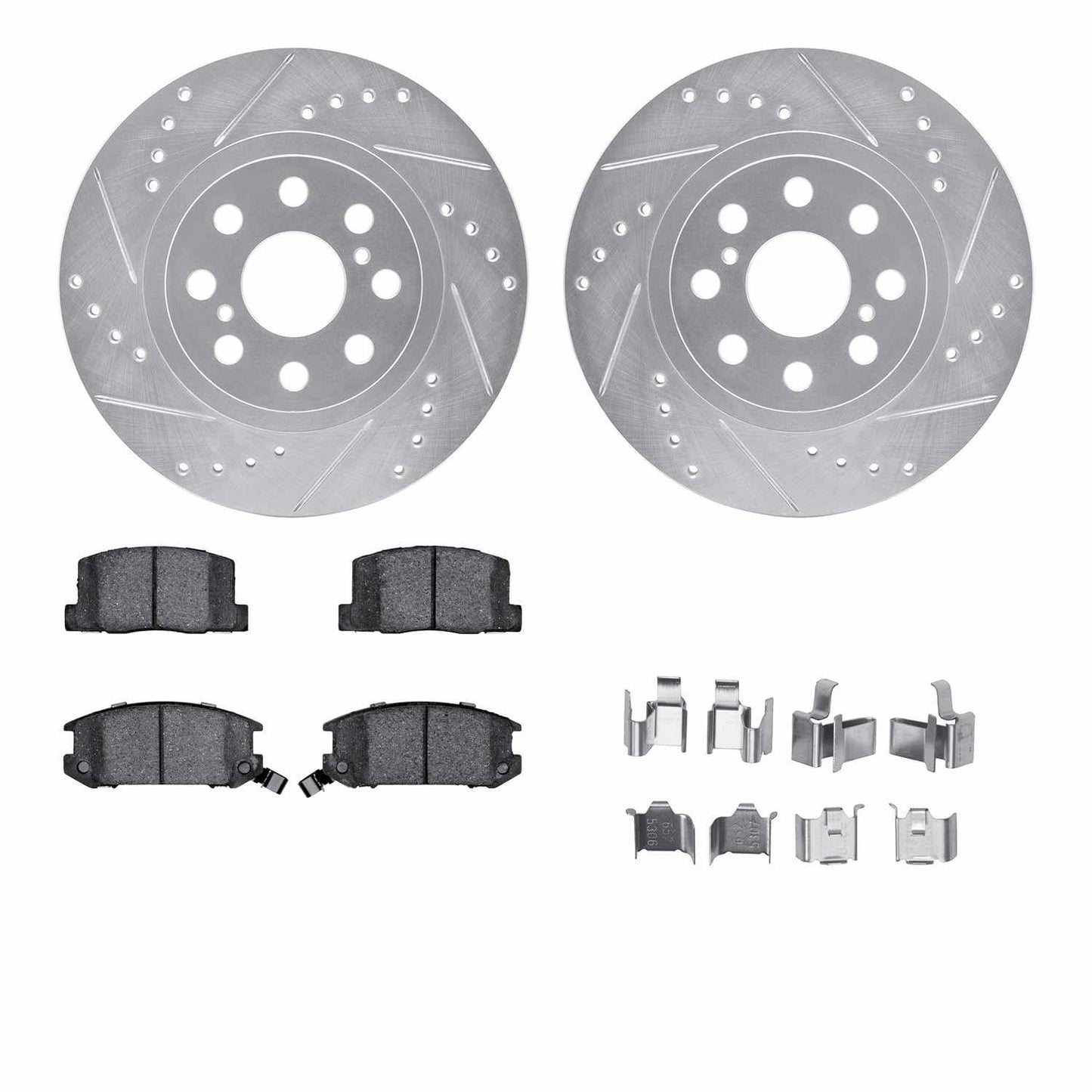 Dynamic Friction Company Disc Brake Kit 7512-76092