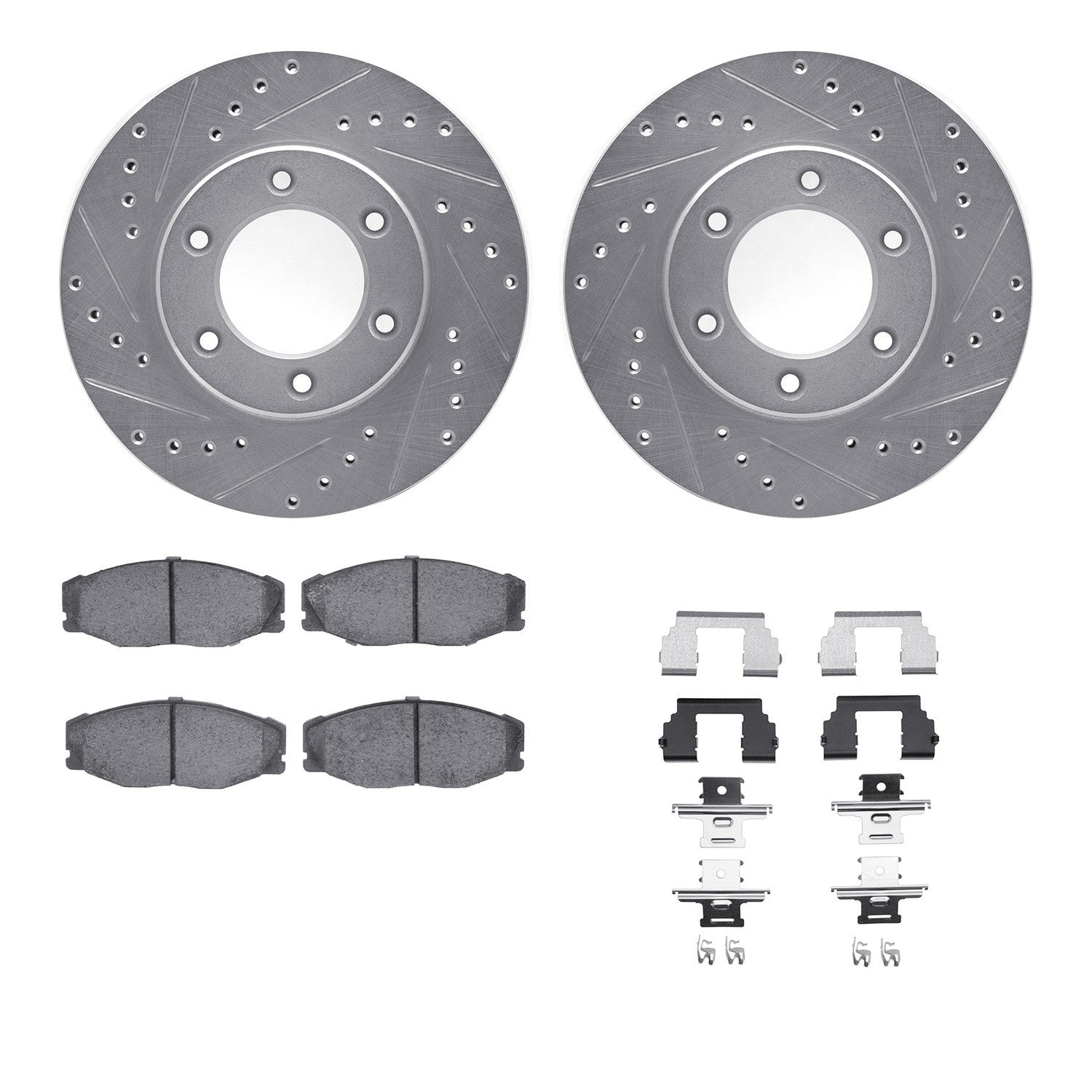 Dynamic Friction Company Disc Brake Kit 7512-76096