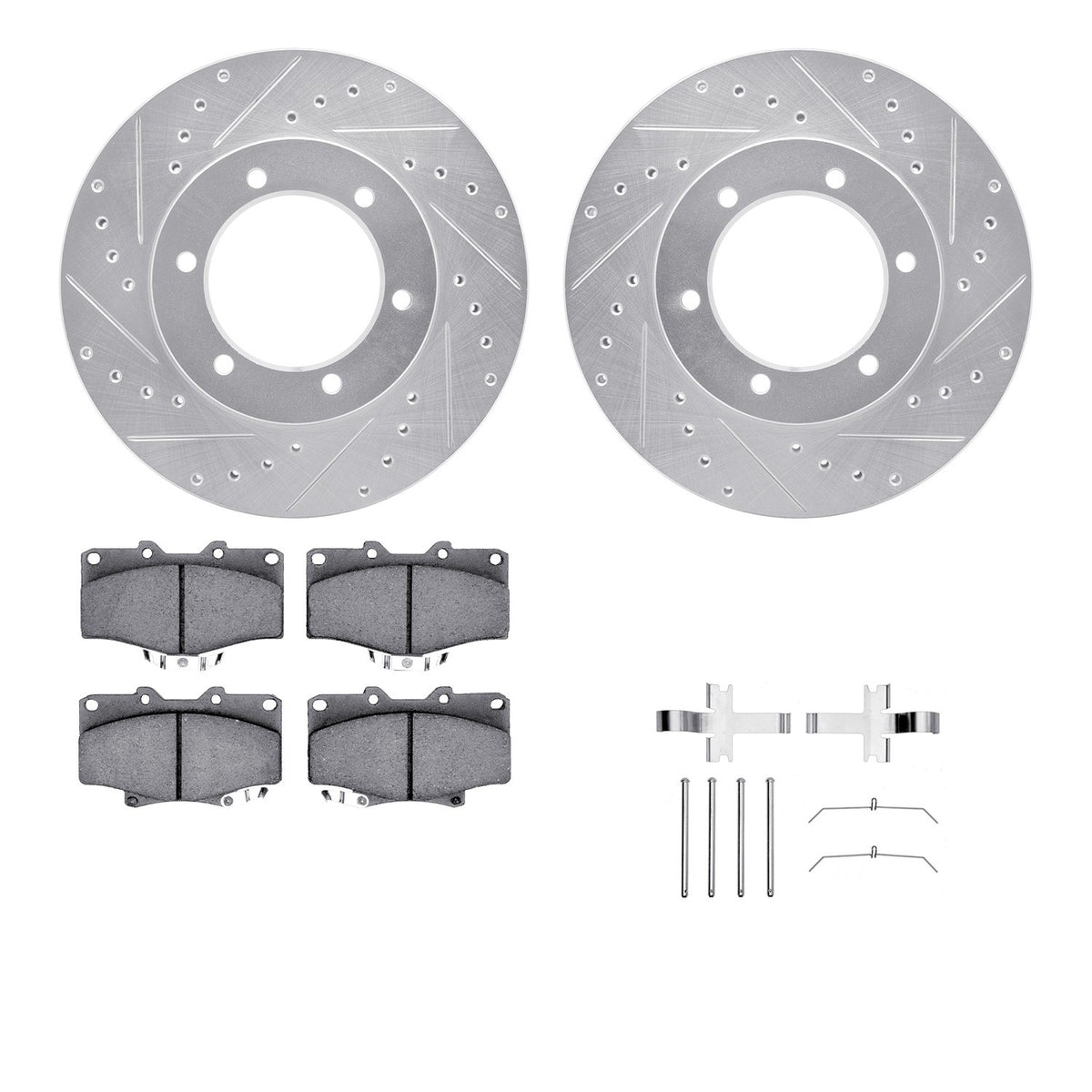 Dynamic Friction Company Disc Brake Kit 7512-76102