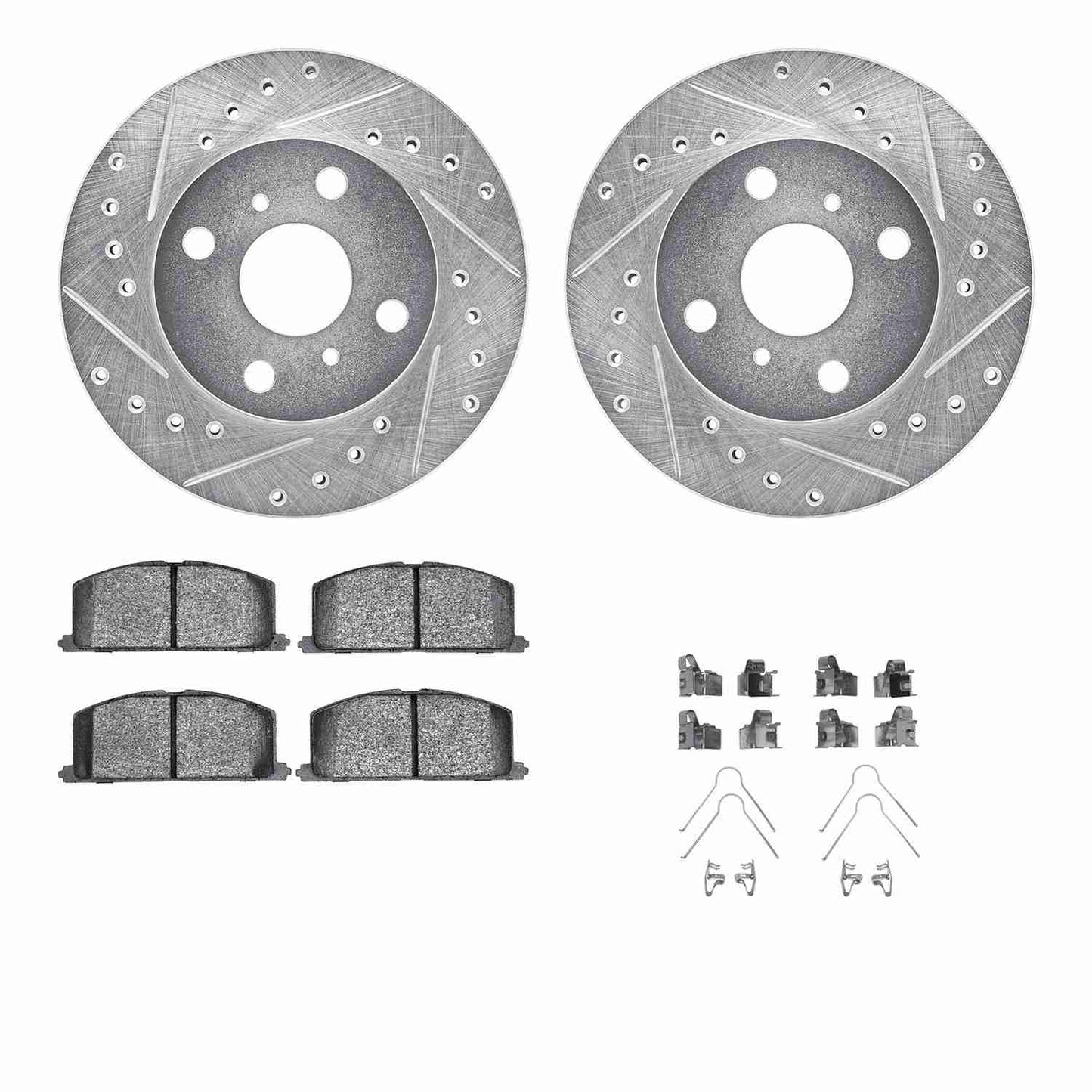 Dynamic Friction Company Disc Brake Kit 7512-76106