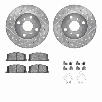 Dynamic Friction Company Disc Brake Kit 7512-76106