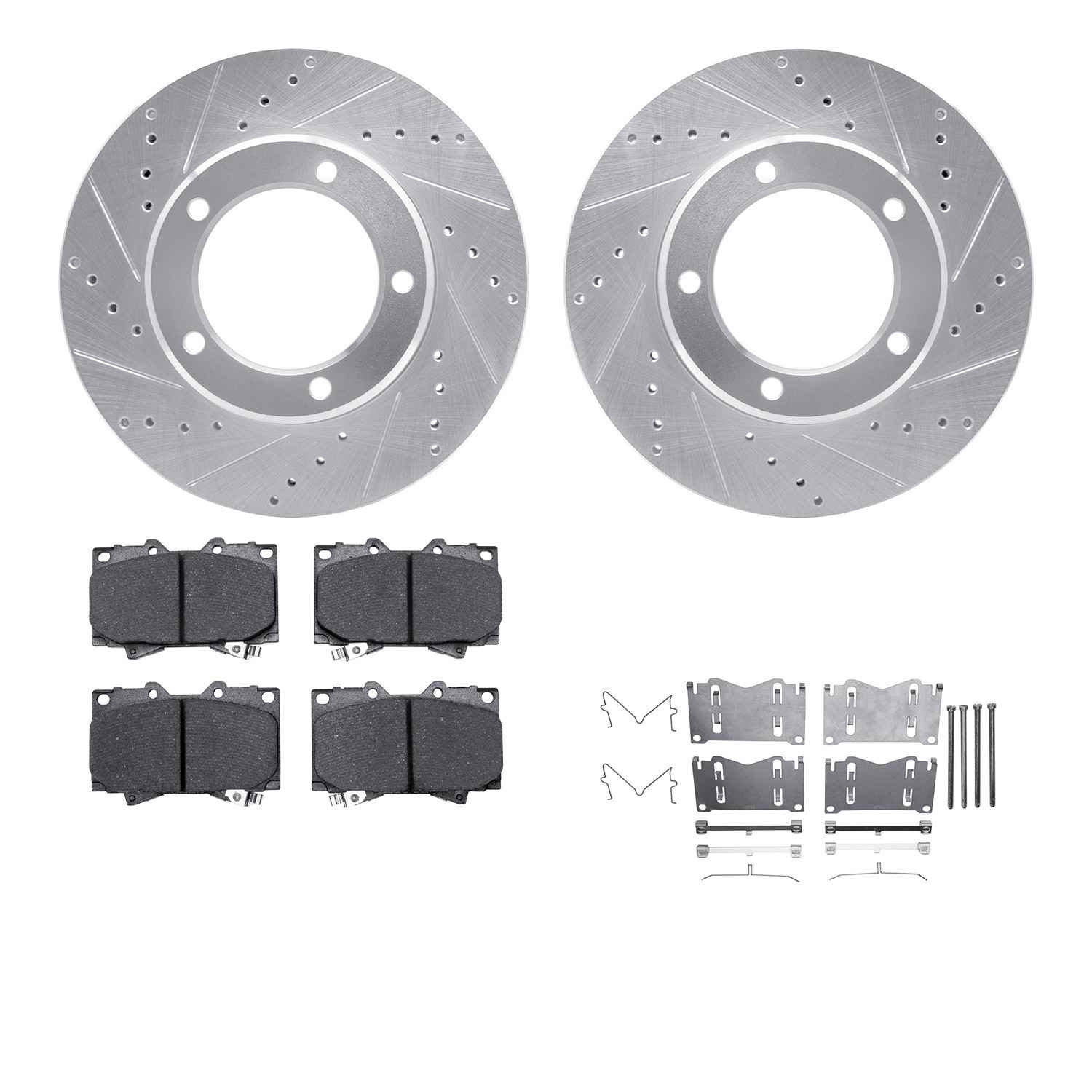 Dynamic Friction Company Disc Brake Kit 7512-76115