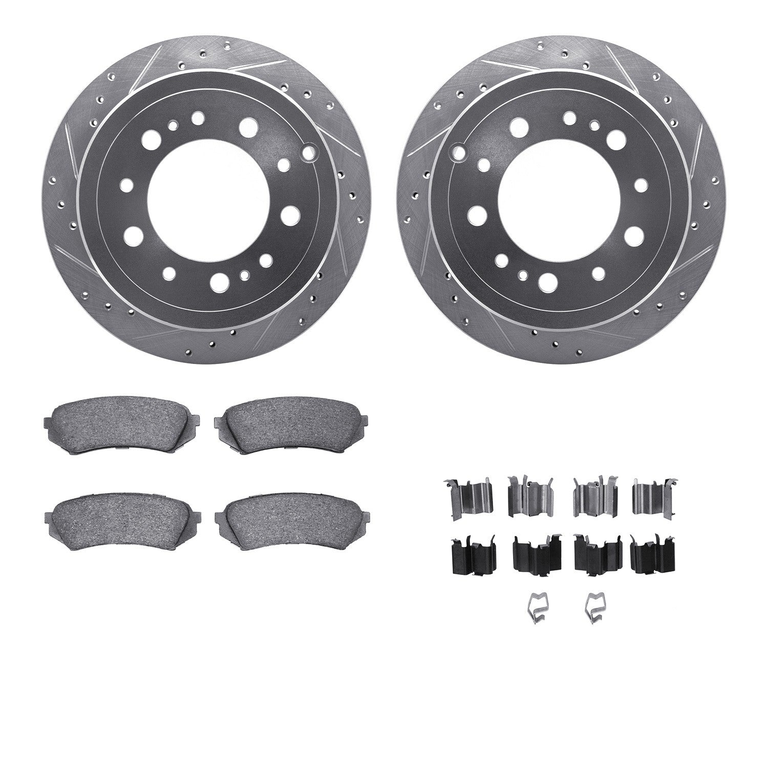 Dynamic Friction Company Disc Brake Kit 7512-76116