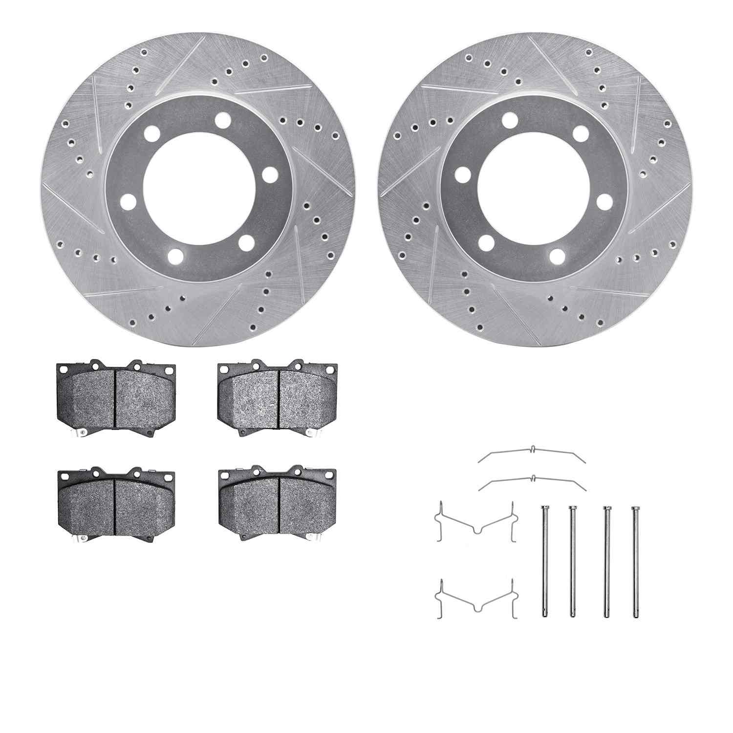 Dynamic Friction Company Disc Brake Kit 7512-76117