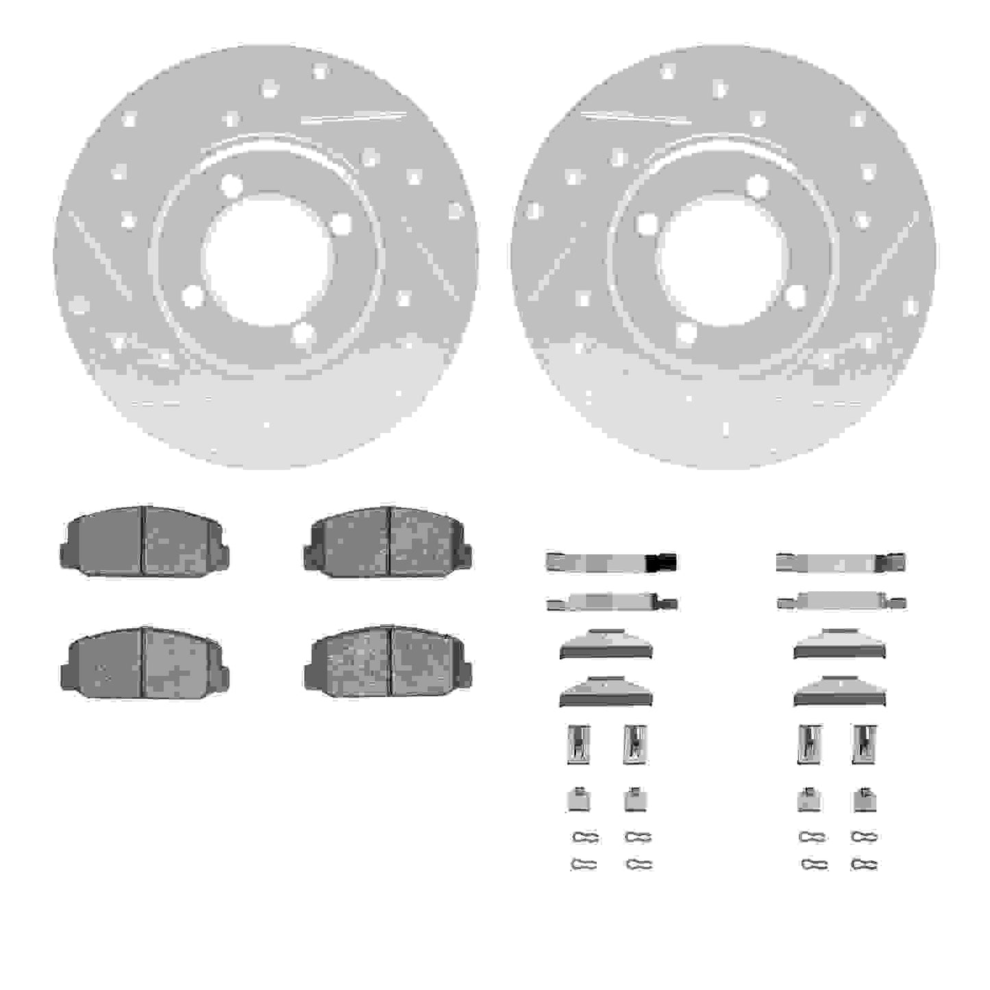 Dynamic Friction Company Disc Brake Kit 7512-76119