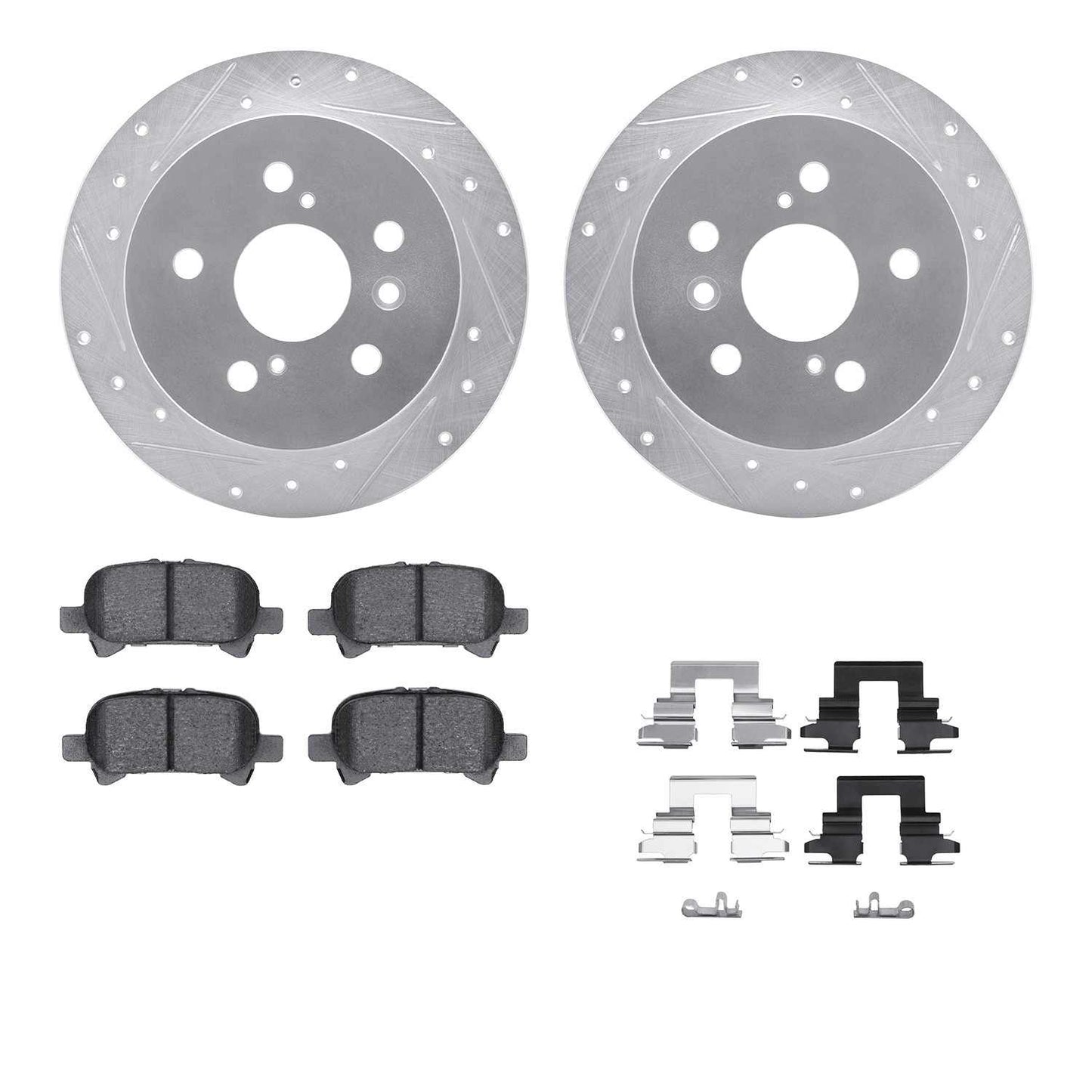 Dynamic Friction Company Disc Brake Kit 7512-76120