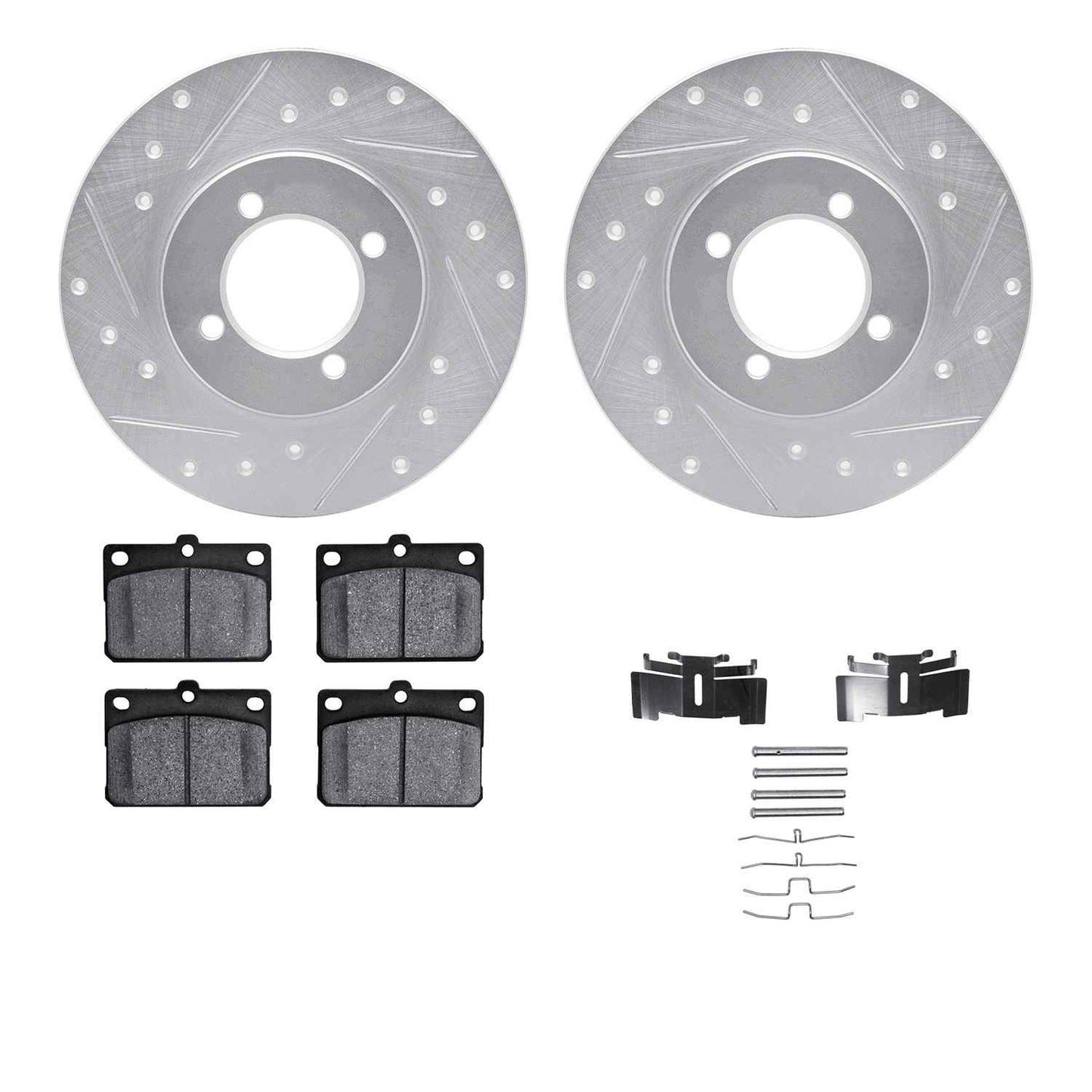 Dynamic Friction Company Disc Brake Kit 7512-76123