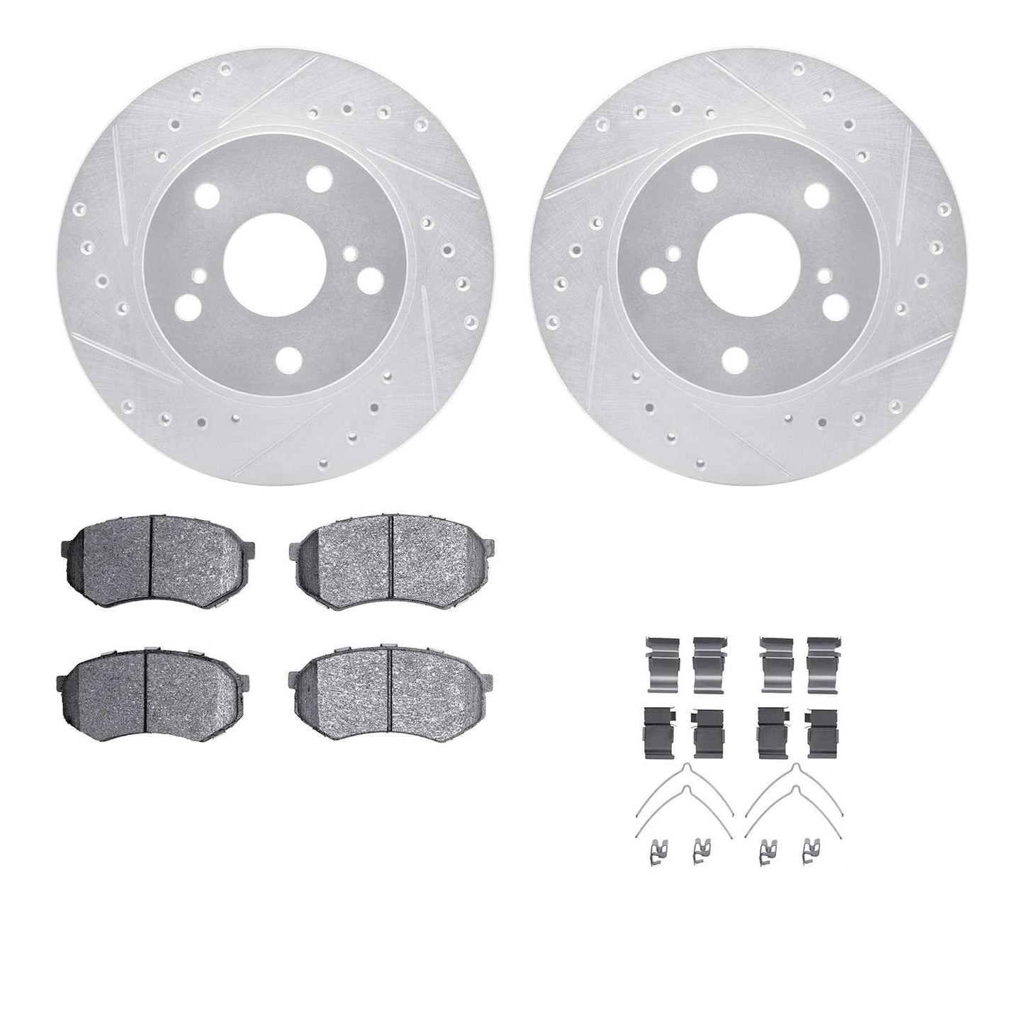 Dynamic Friction Company Disc Brake Kit 7512-76124