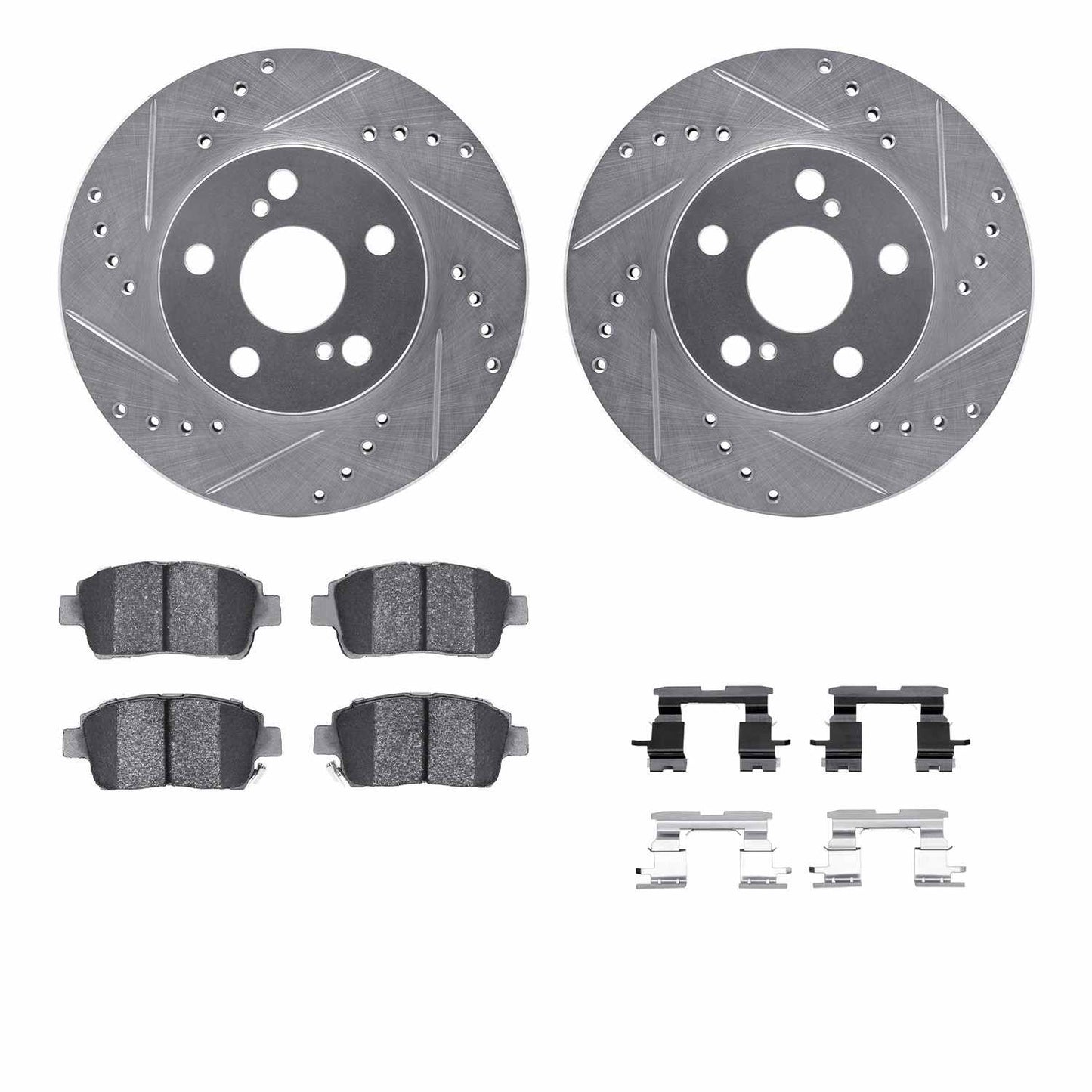 Dynamic Friction Company Disc Brake Kit 7512-76125