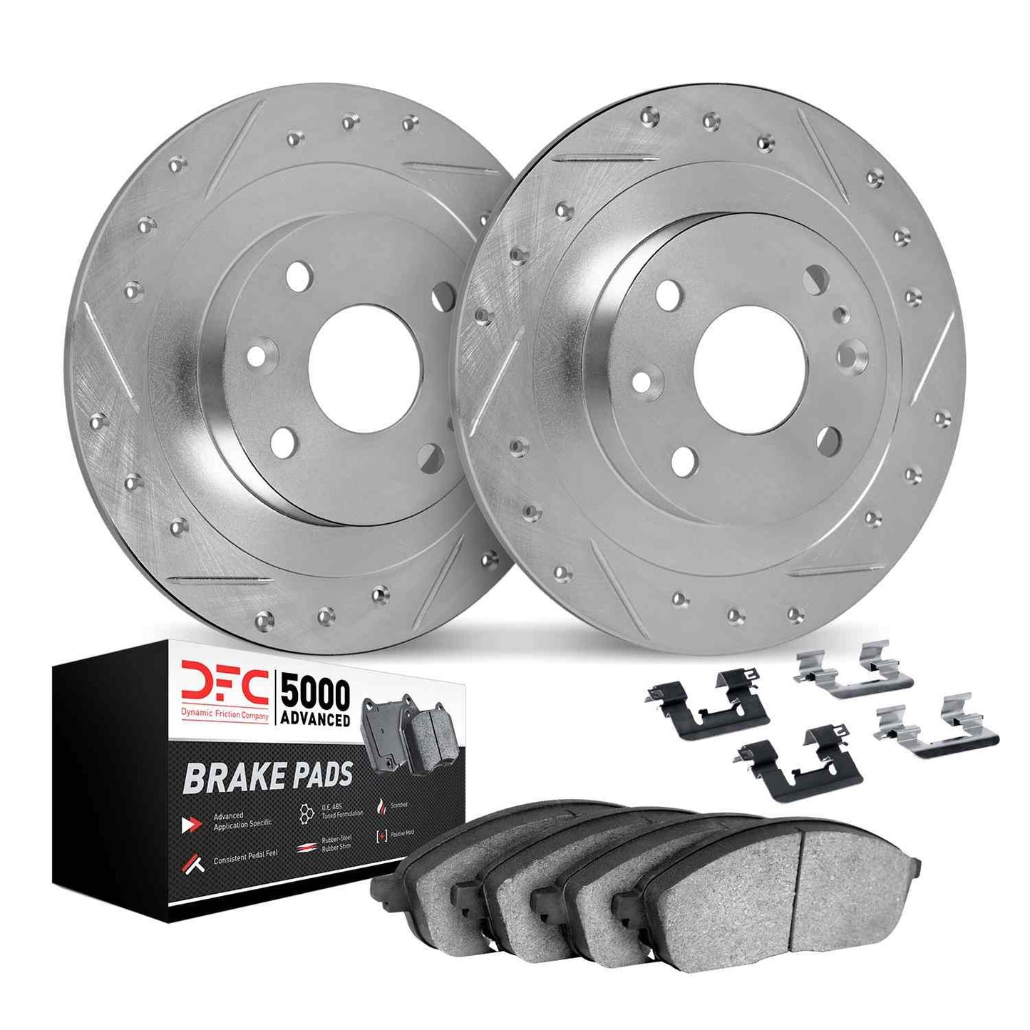 Dynamic Friction Company Disc Brake Kit 7512-76136