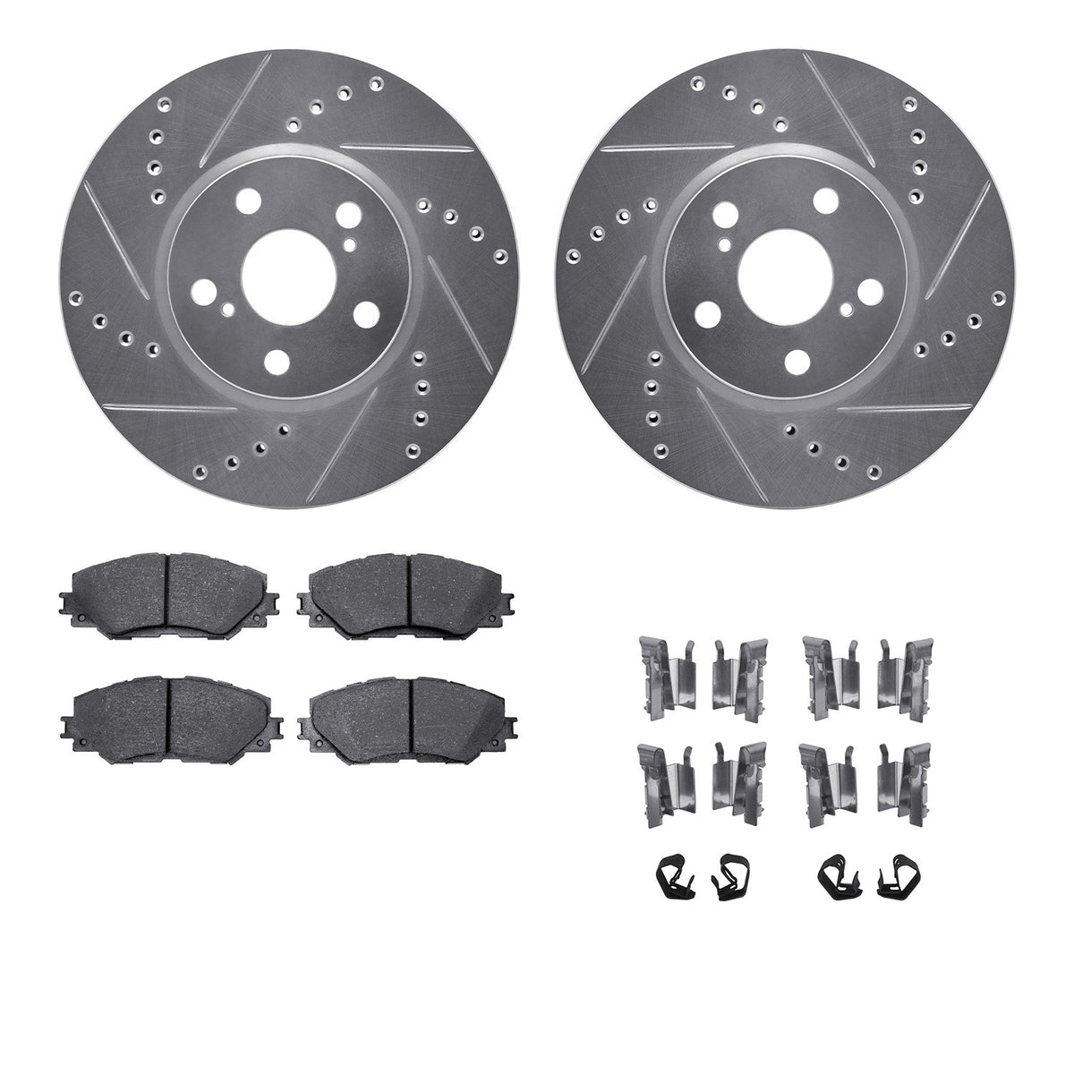 Dynamic Friction Company Disc Brake Kit 7512-76137