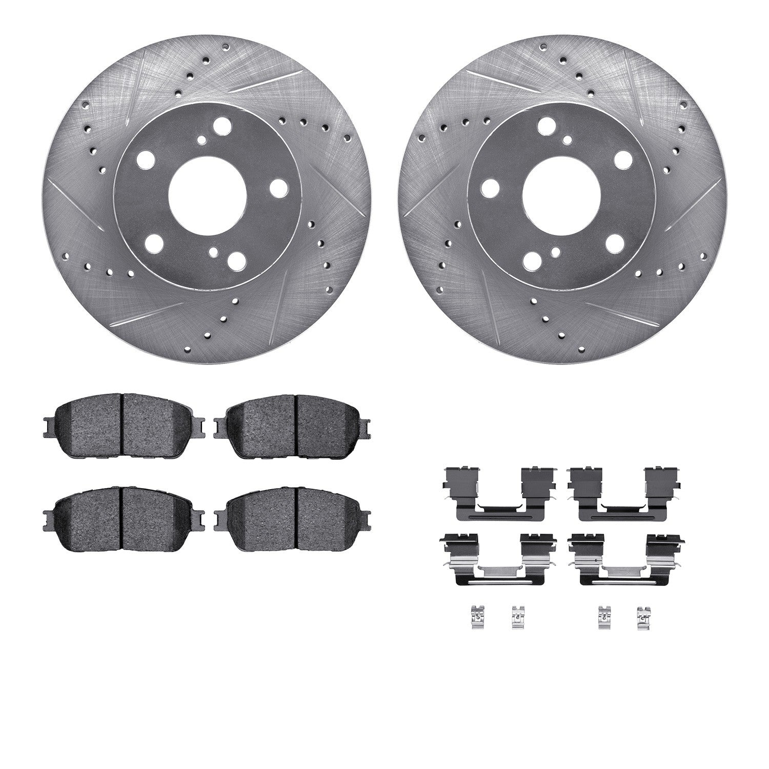 Dynamic Friction Company Disc Brake Kit 7512-76138