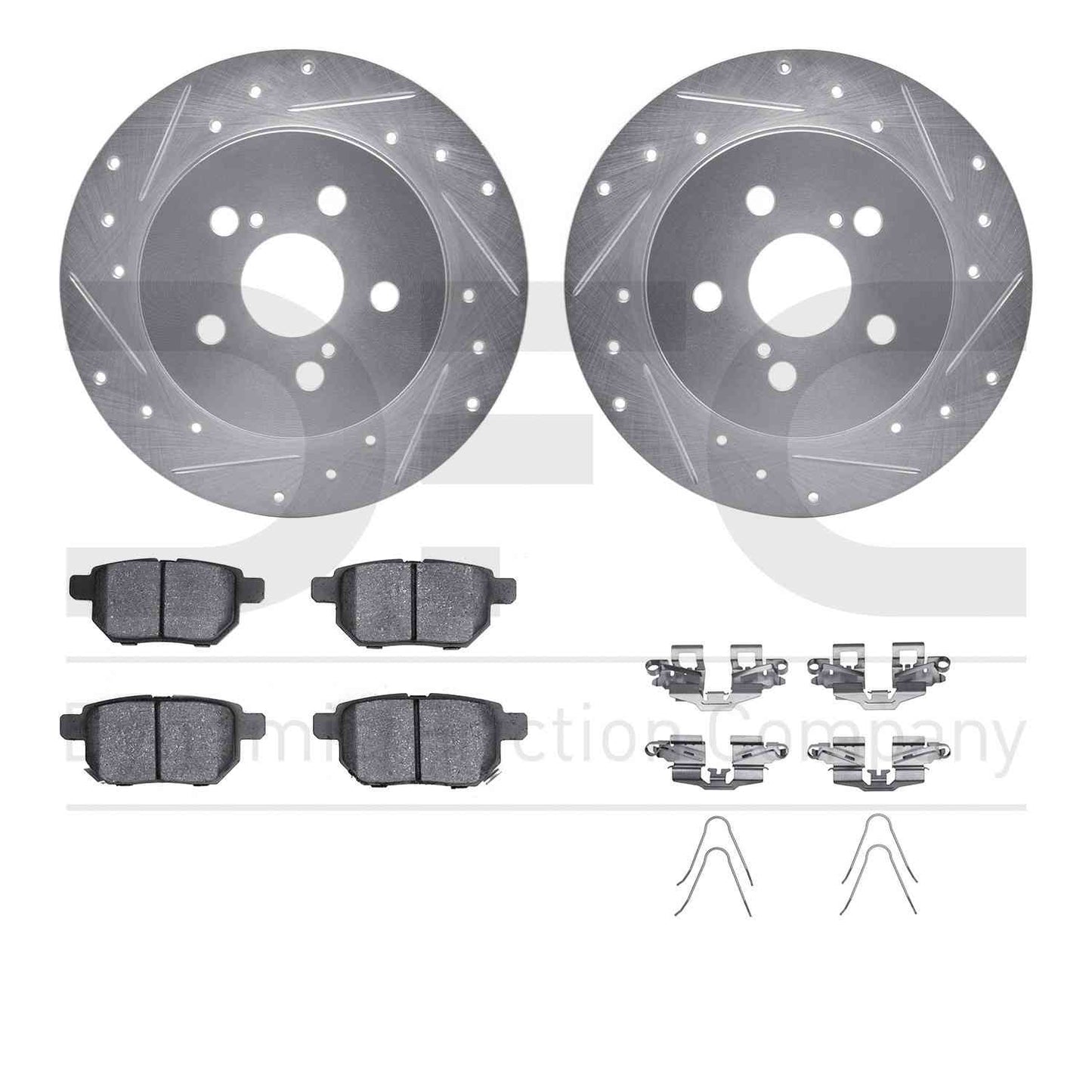 Dynamic Friction Company Disc Brake Kit 7512-76140