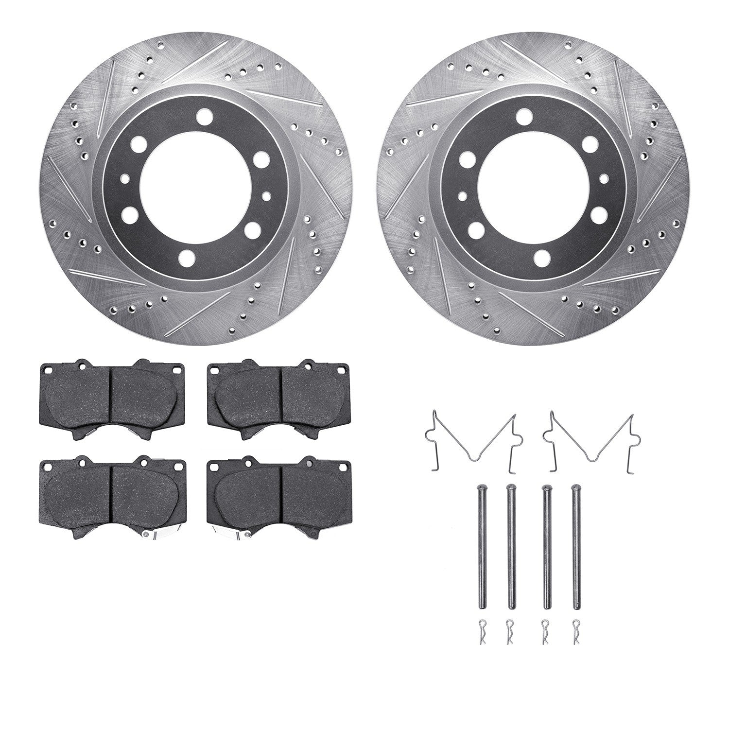 Dynamic Friction Company Disc Brake Kit 7512-76147