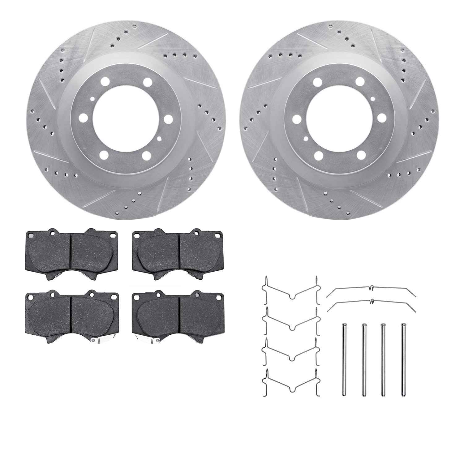 Dynamic Friction Company Disc Brake Kit 7512-76148