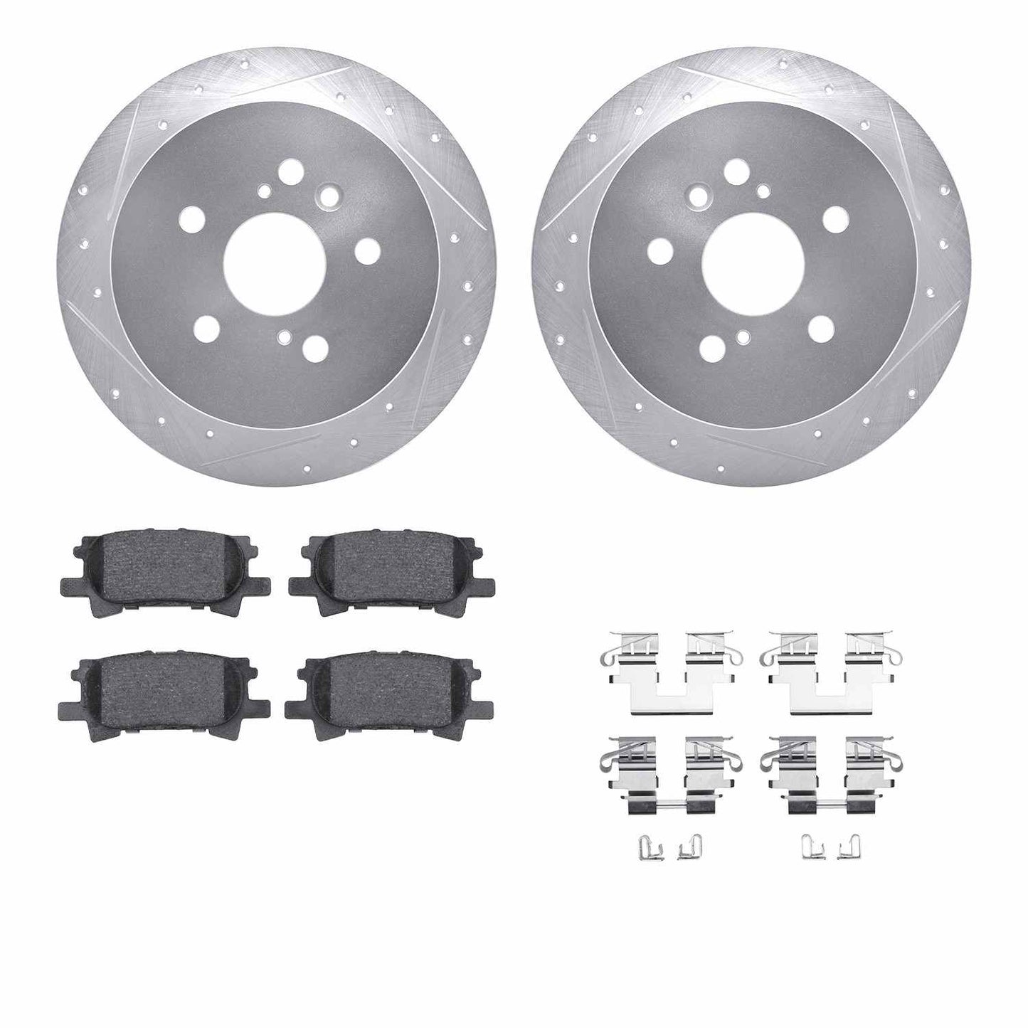 Dynamic Friction Company Disc Brake Kit 7512-76150
