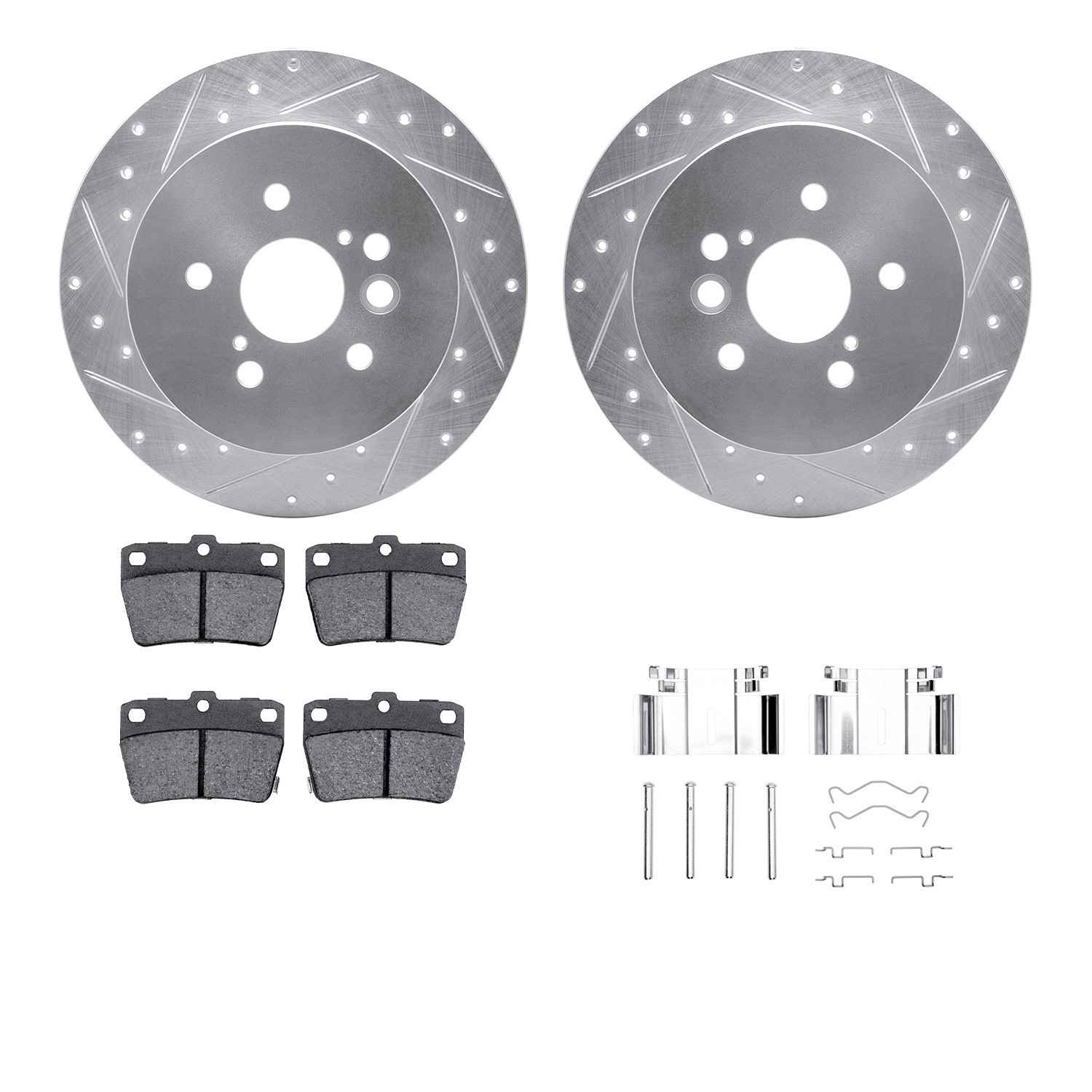 Dynamic Friction Company Disc Brake Kit 7512-76152