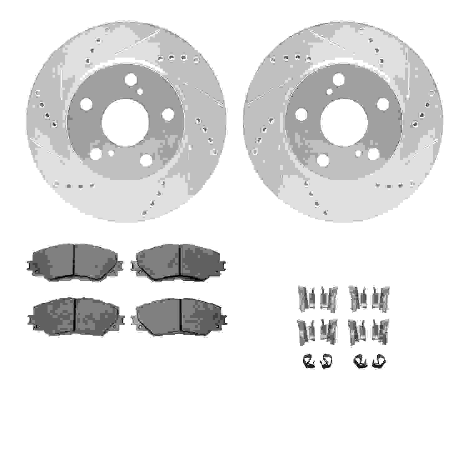 Dynamic Friction Company Disc Brake Kit 7512-76158