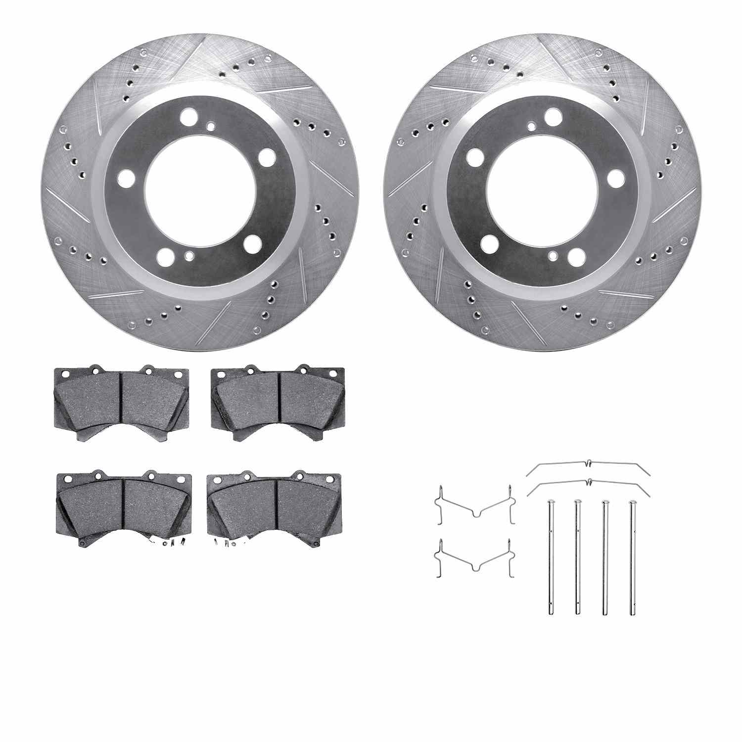 Dynamic Friction Company Disc Brake Kit 7512-76162