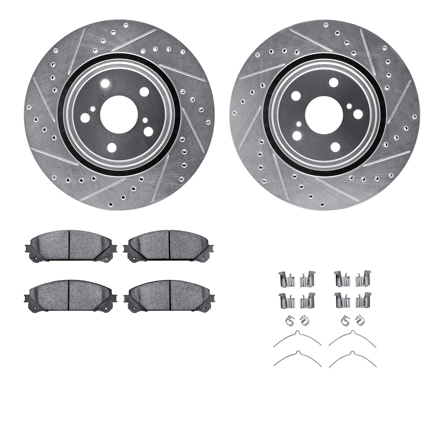 Dynamic Friction Company Disc Brake Kit 7512-76164