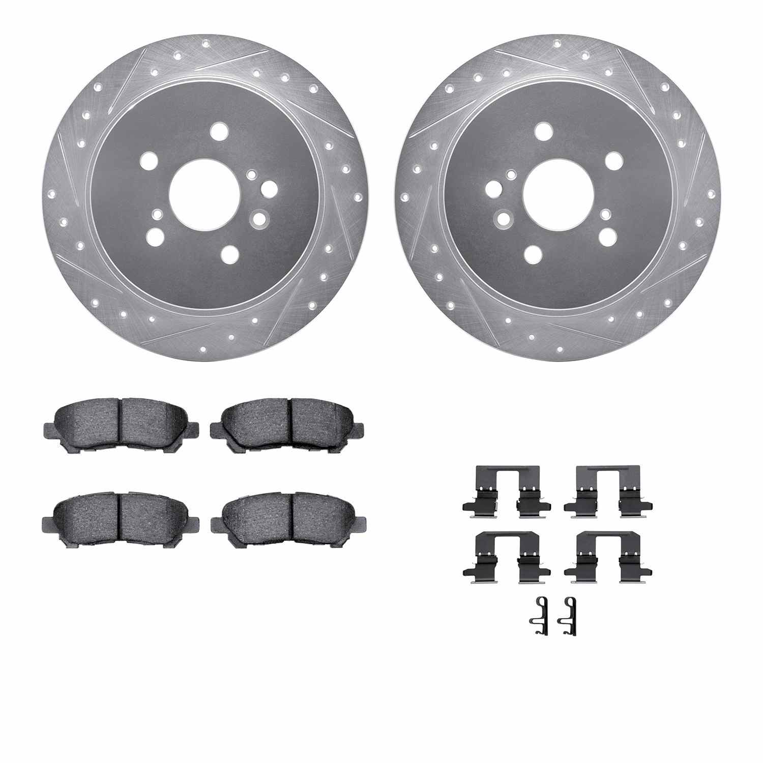 Dynamic Friction Company Disc Brake Kit 7512-76165