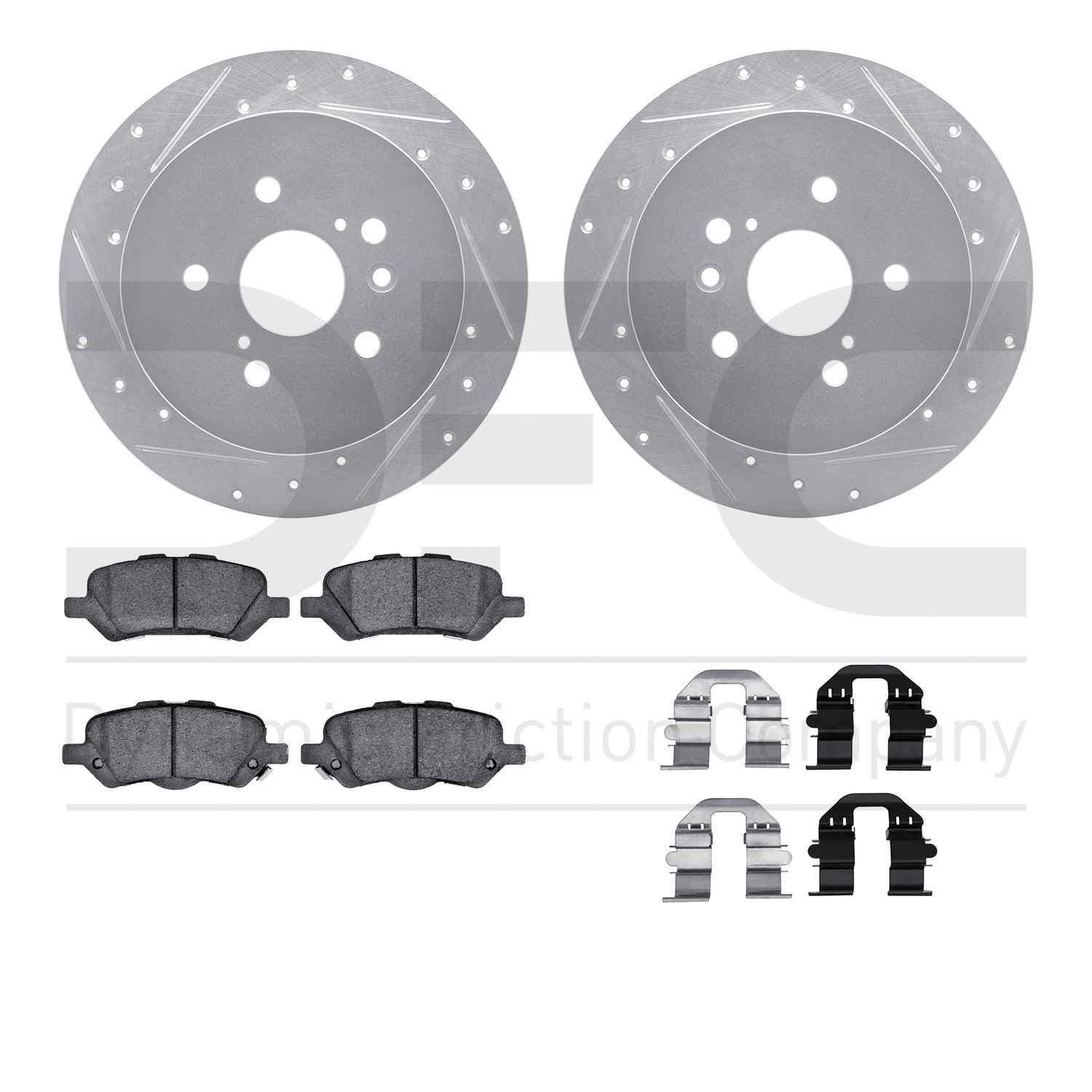 Dynamic Friction Company Disc Brake Kit 7512-76169