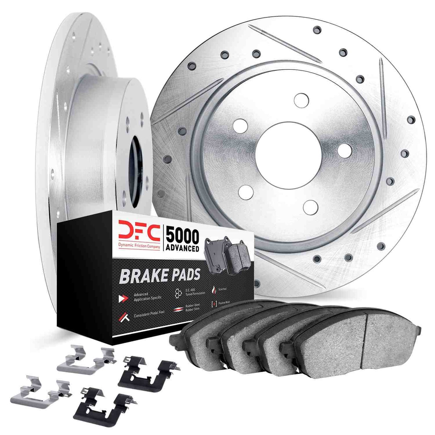 Dynamic Friction Company Disc Brake Kit 7512-76170