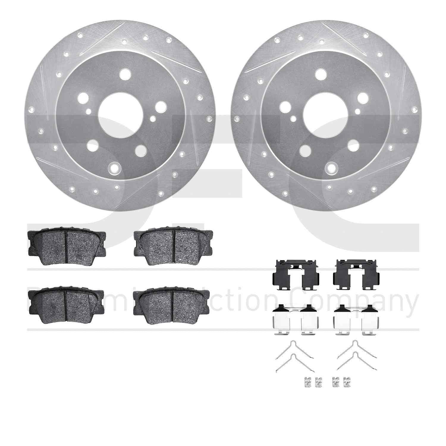 Dynamic Friction Company Disc Brake Kit 7512-76177