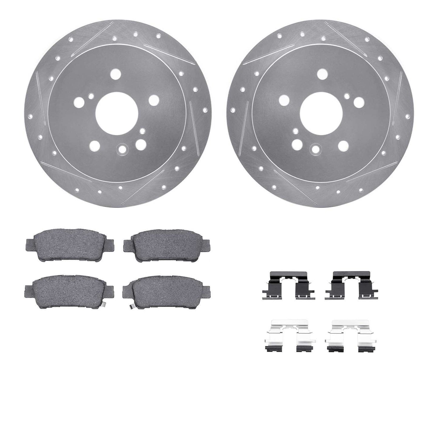 Dynamic Friction Company Disc Brake Kit 7512-76182