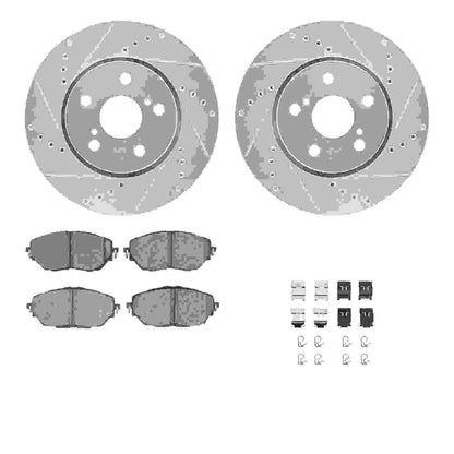 Dynamic Friction Company Disc Brake Kit 7512-76183