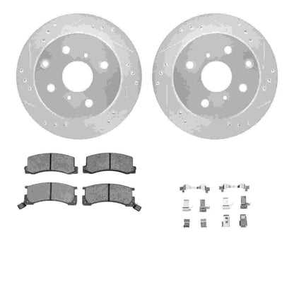 Dynamic Friction Company Disc Brake Kit 7512-76194