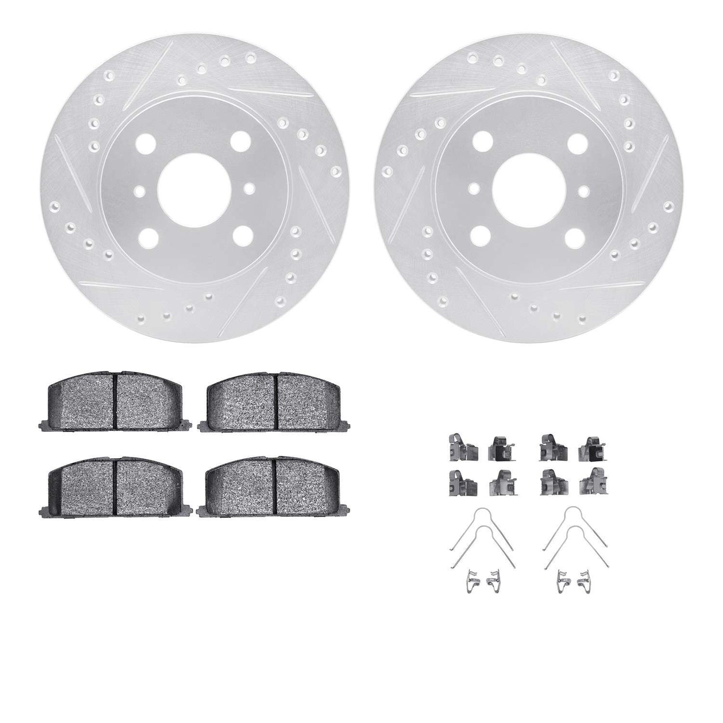 Dynamic Friction Company Disc Brake Kit 7512-76197