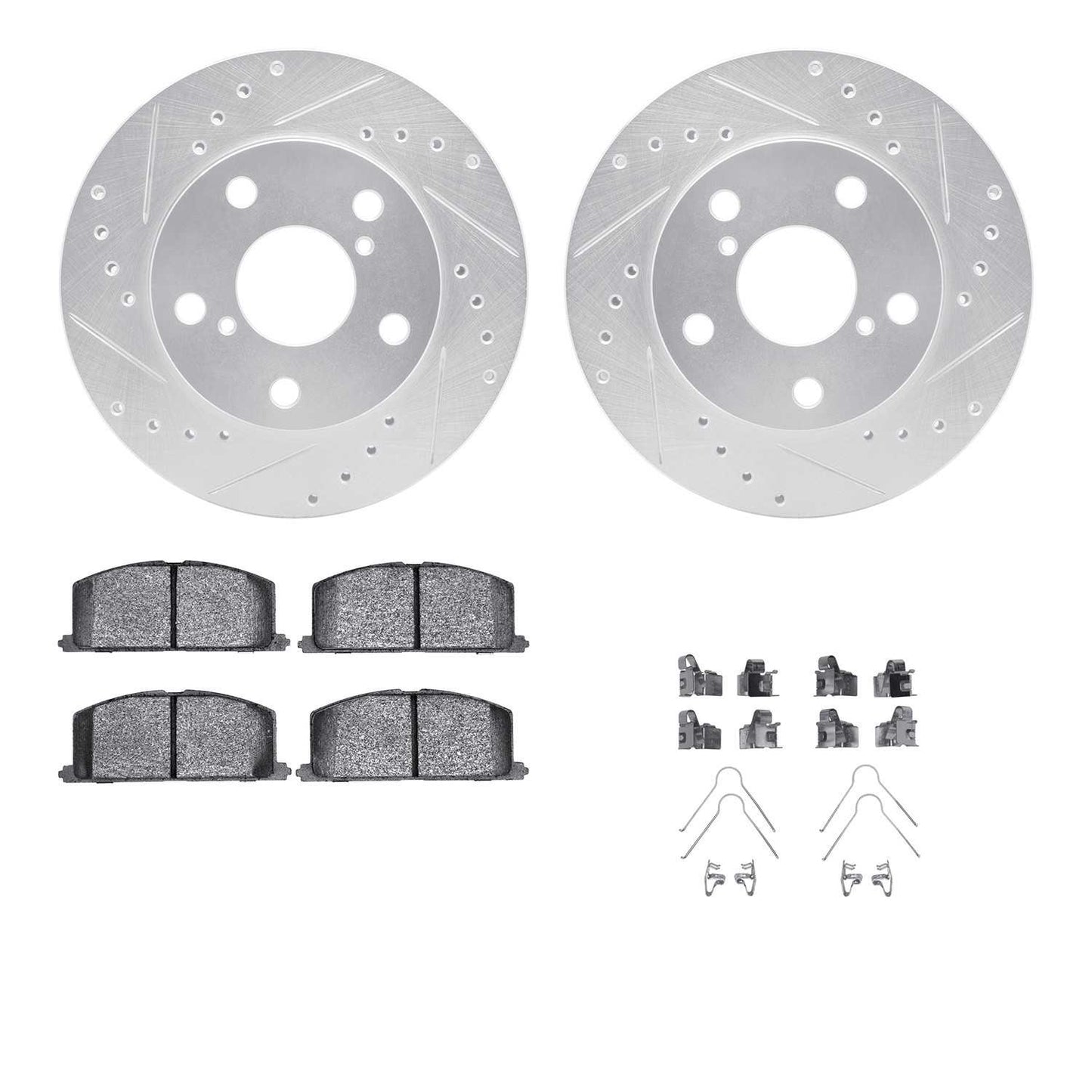 Dynamic Friction Company Disc Brake Kit 7512-76199