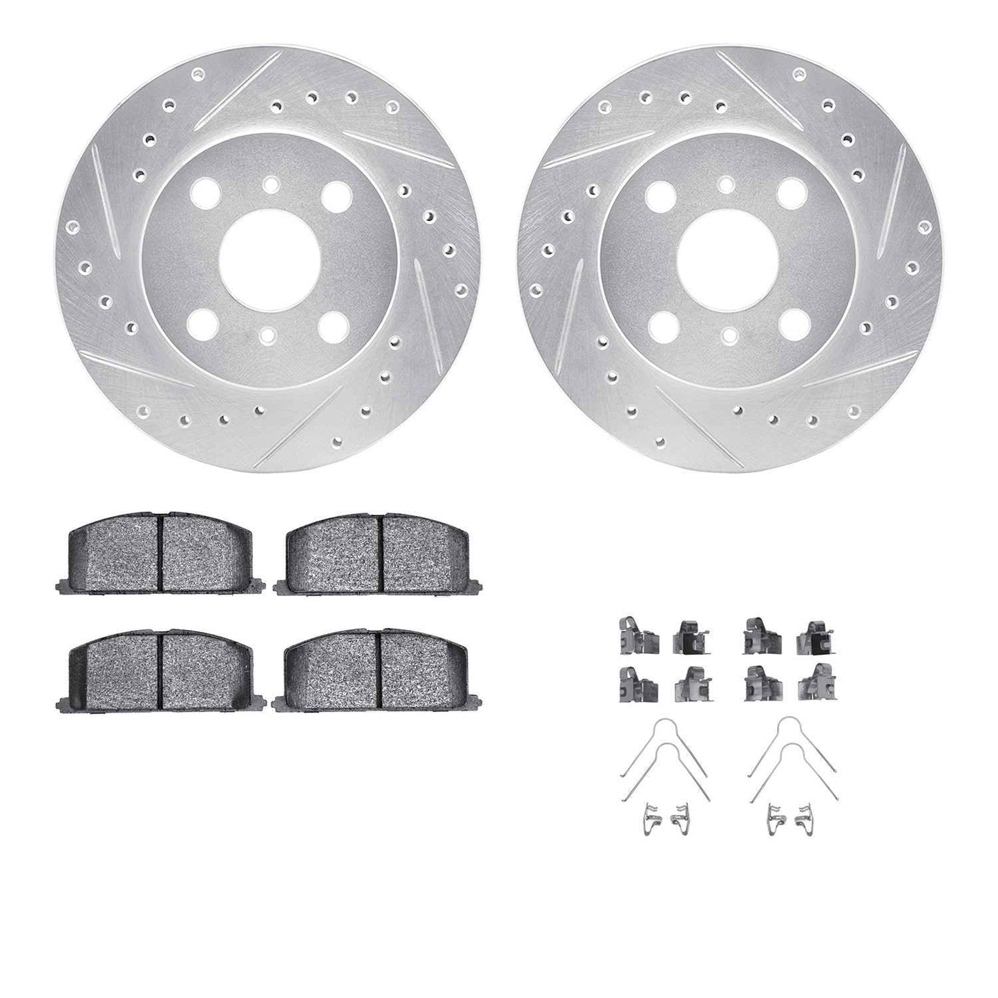 Dynamic Friction Company Disc Brake Kit 7512-76215