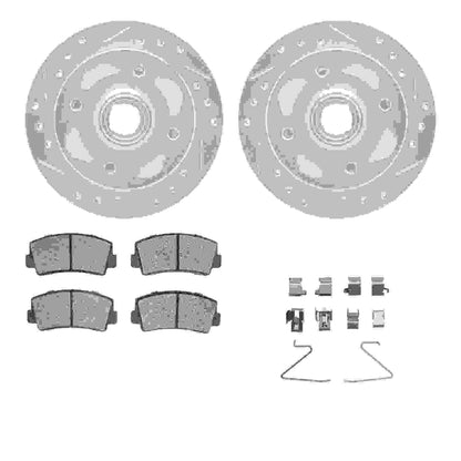 Dynamic Friction Company Disc Brake Kit 7512-80000