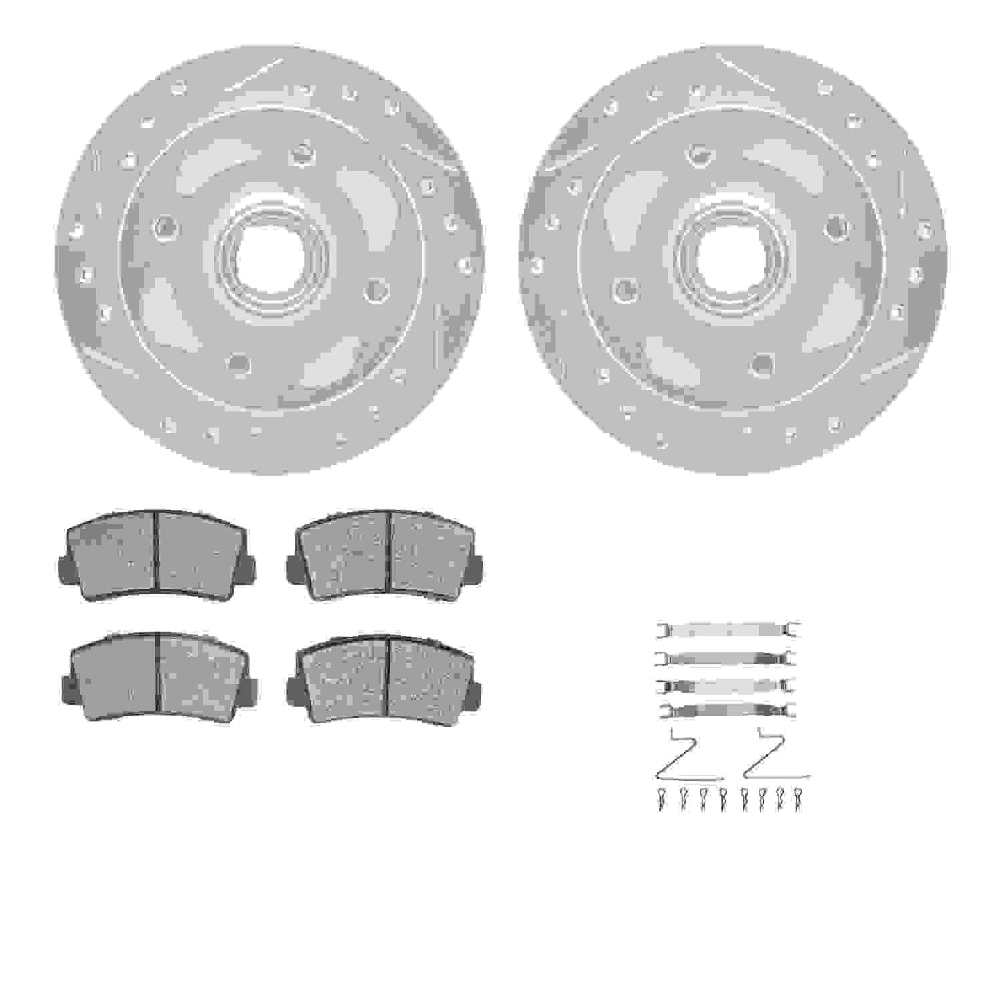Dynamic Friction Company Disc Brake Kit 7512-80001