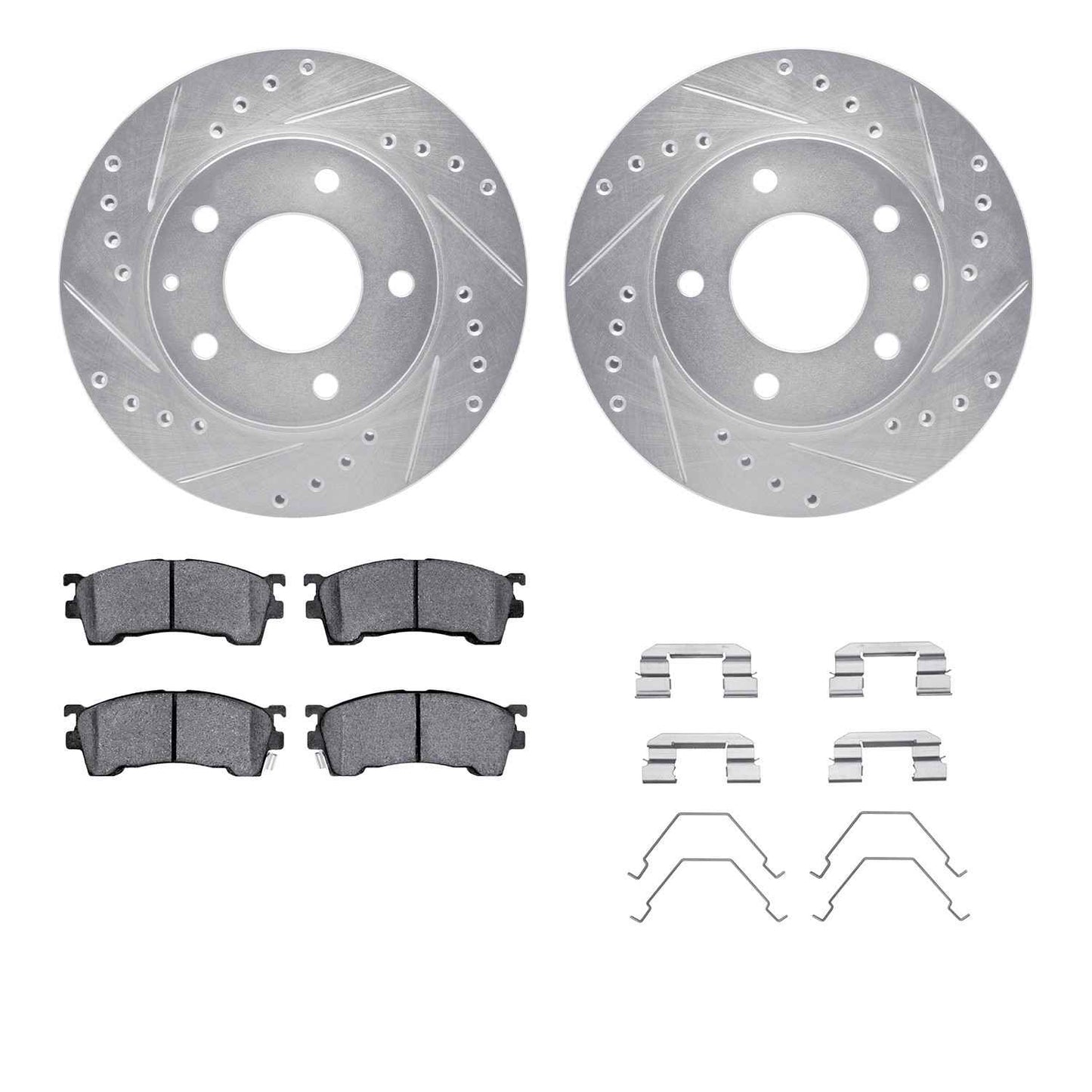 Dynamic Friction Company Disc Brake Kit 7512-80018