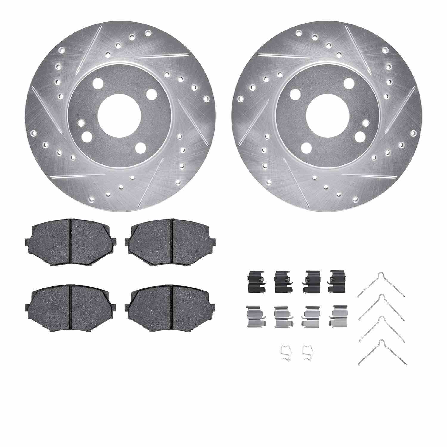 Dynamic Friction Company Disc Brake Kit 7512-80021