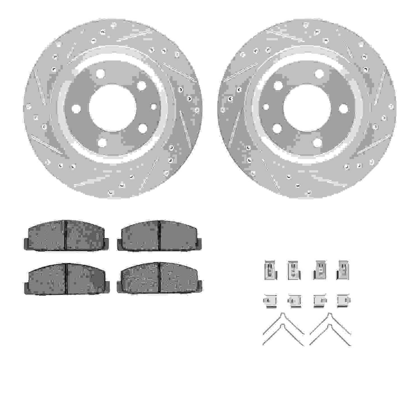 Dynamic Friction Company Disc Brake Kit 7512-80022