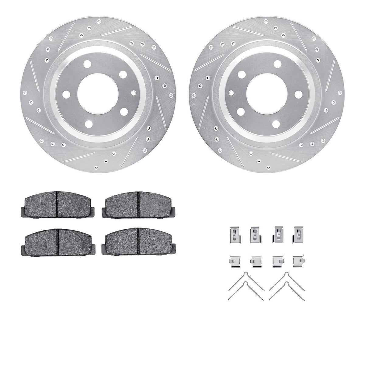 Dynamic Friction Company Disc Brake Kit 7512-80022