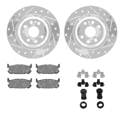 Dynamic Friction Company Disc Brake Kit 7512-80027