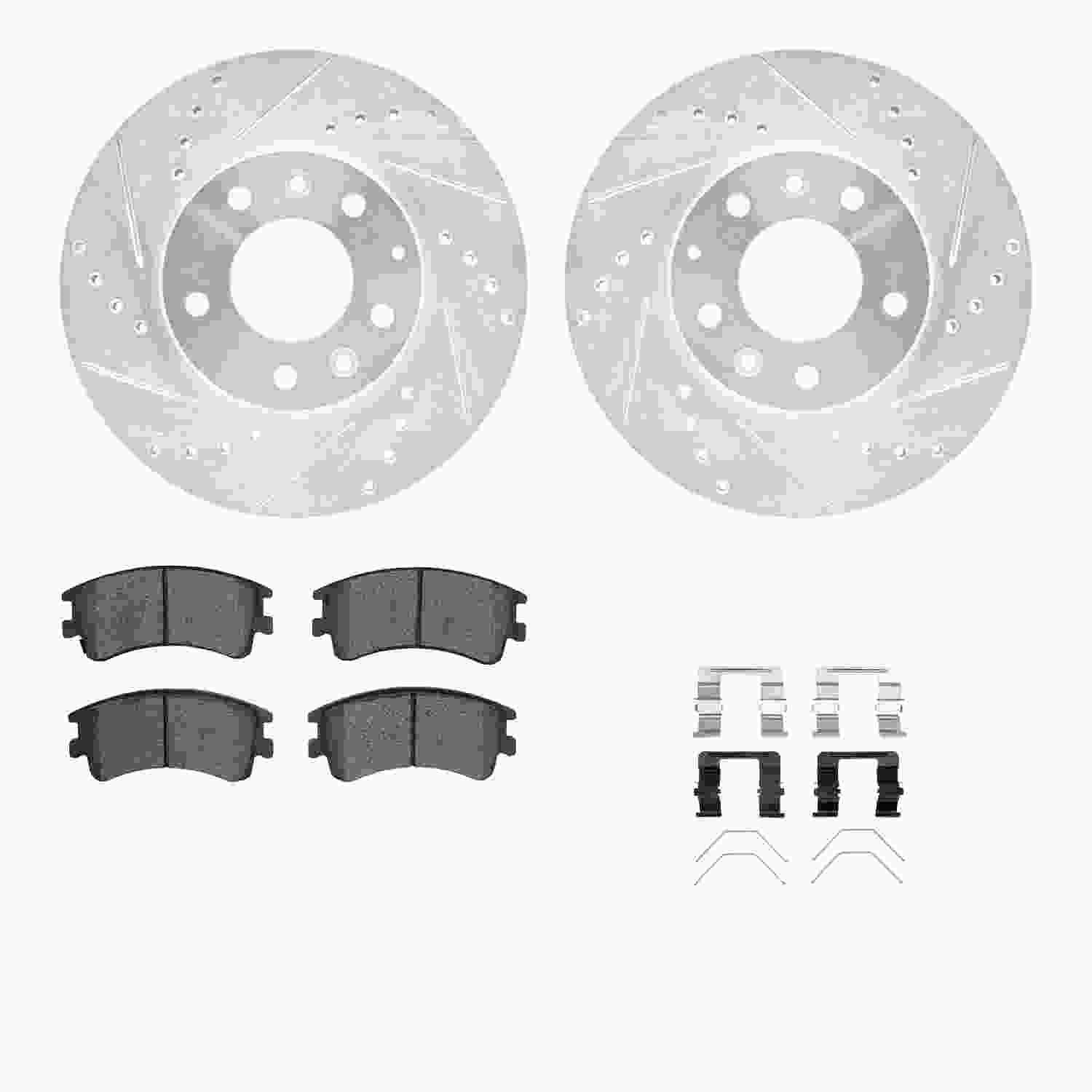 Dynamic Friction Company Disc Brake Kit 7512-80028