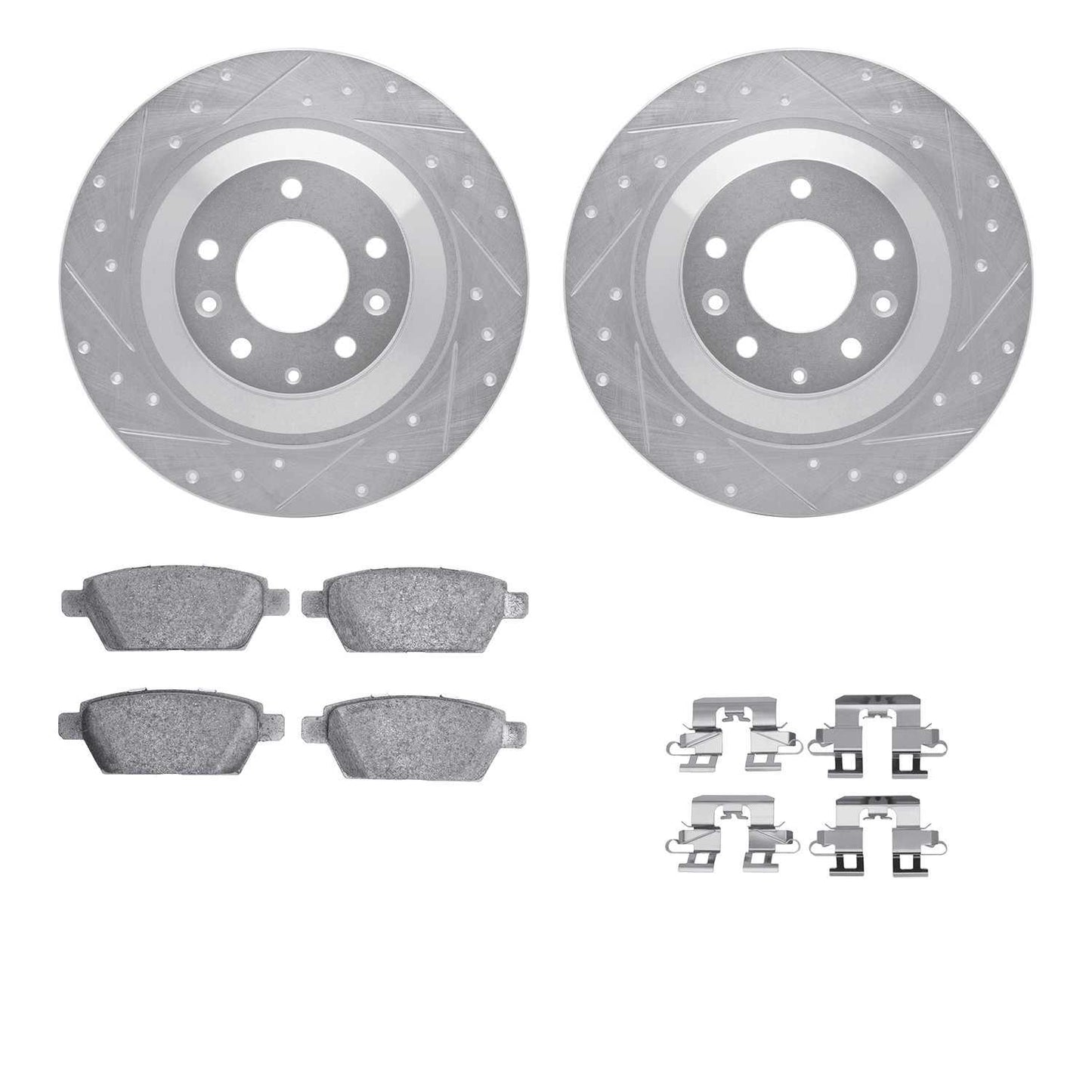 Dynamic Friction Company Disc Brake Kit 7512-80036