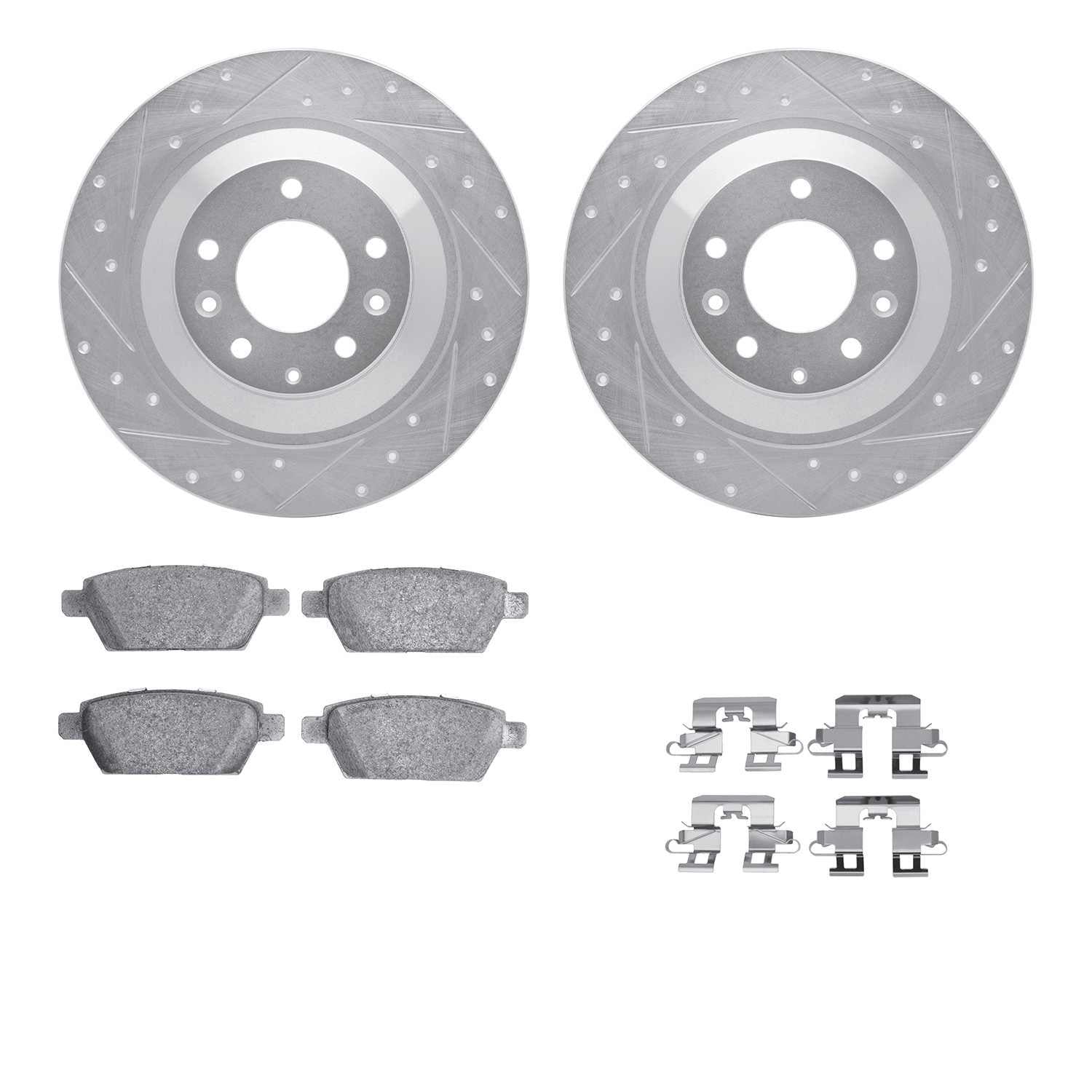 Dynamic Friction Company Disc Brake Kit 7512-80036