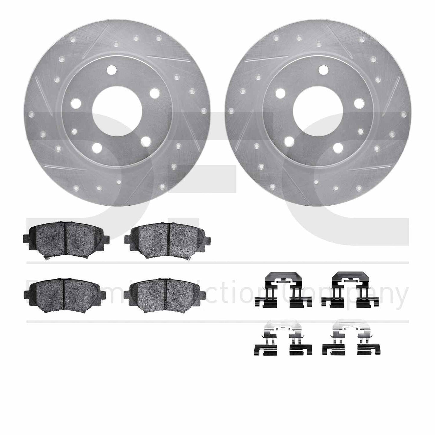 Dynamic Friction Company Disc Brake Kit 7512-80042