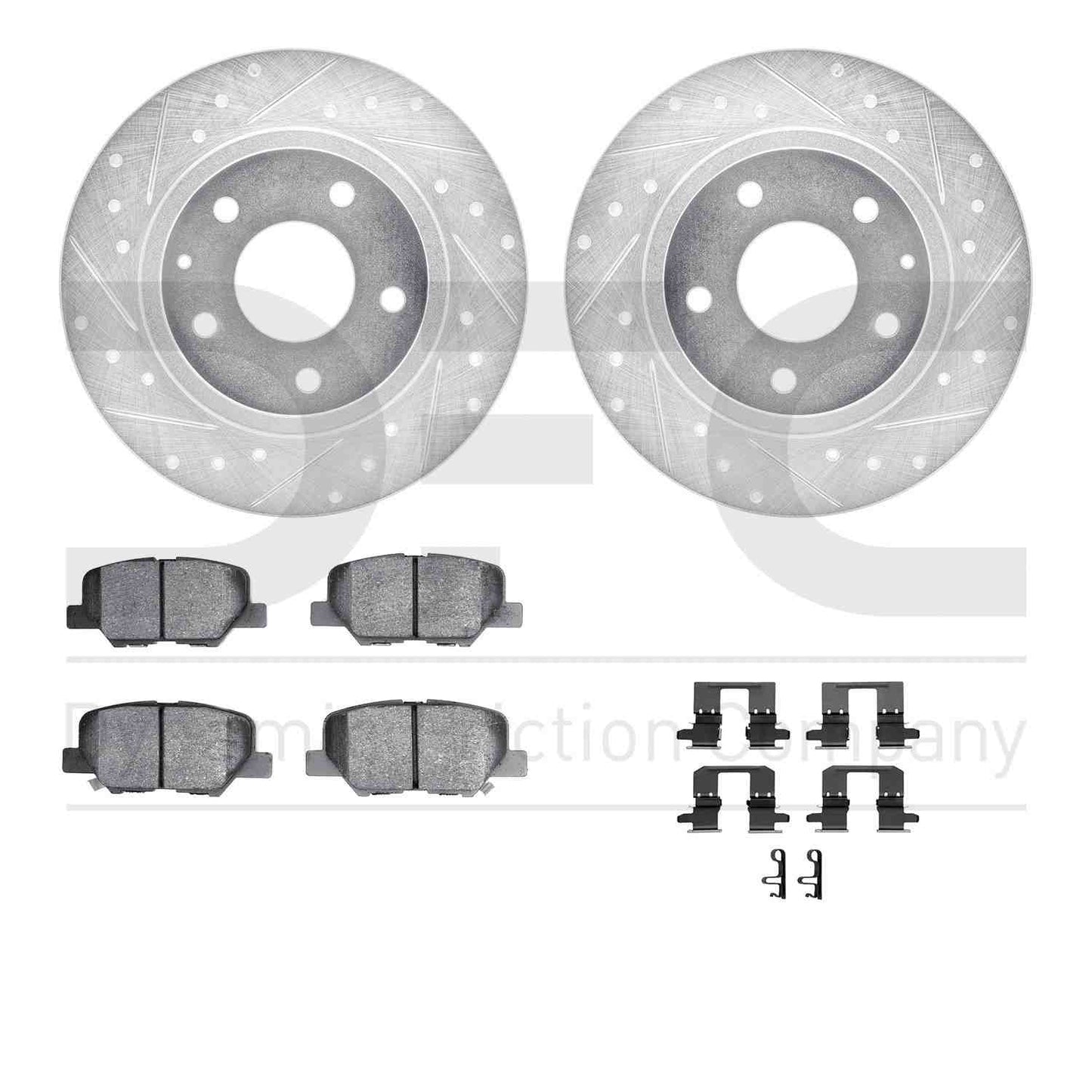 Dynamic Friction Company Disc Brake Kit 7512-80044