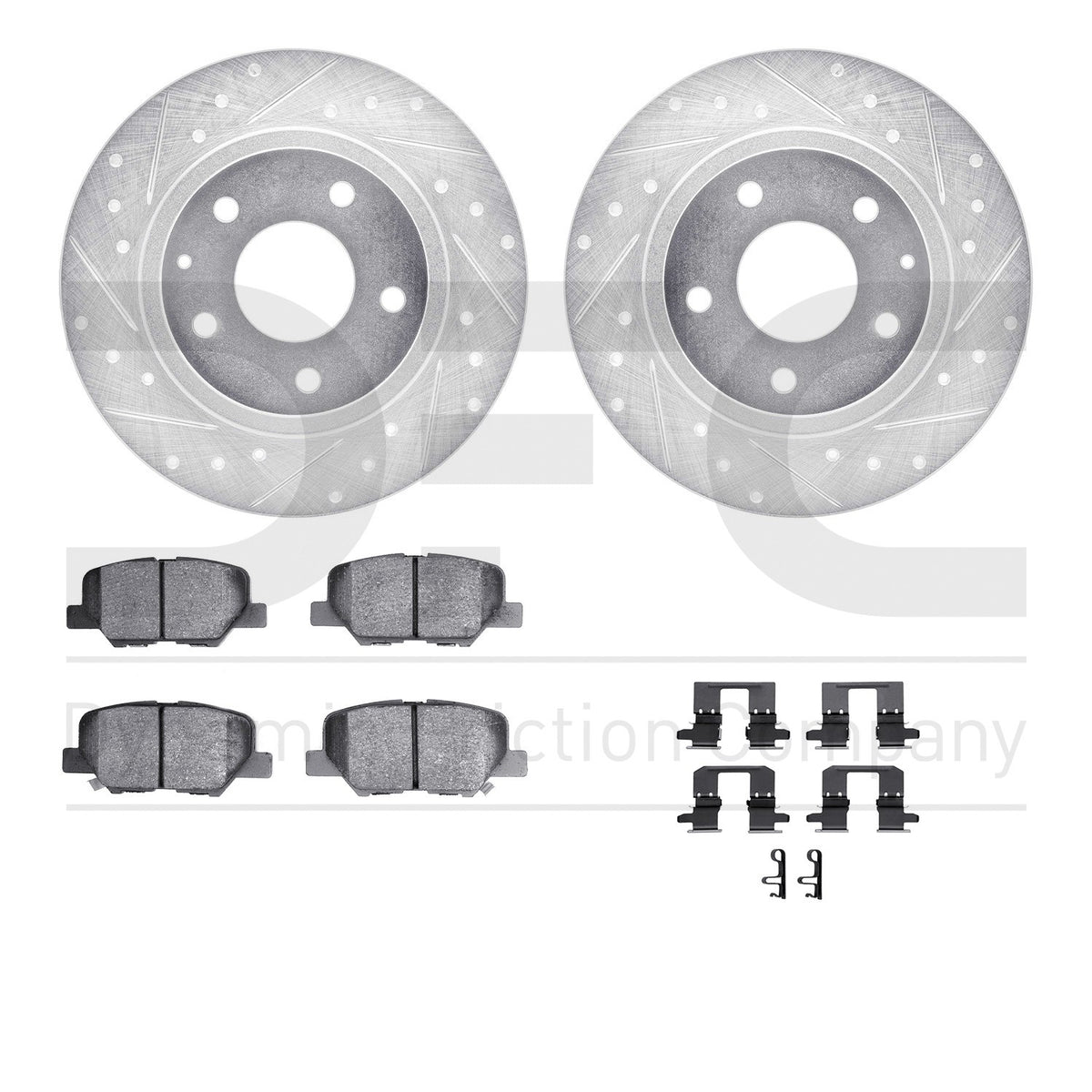 Dynamic Friction Company Disc Brake Kit 7512-80044