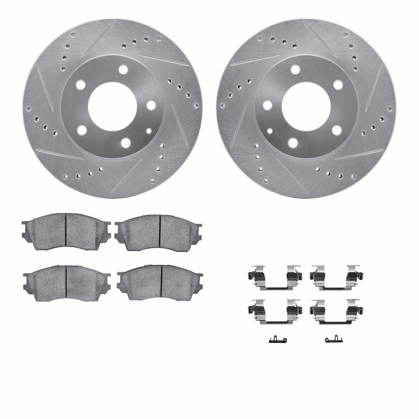 Dynamic Friction Company Disc Brake Kit 7512-80051